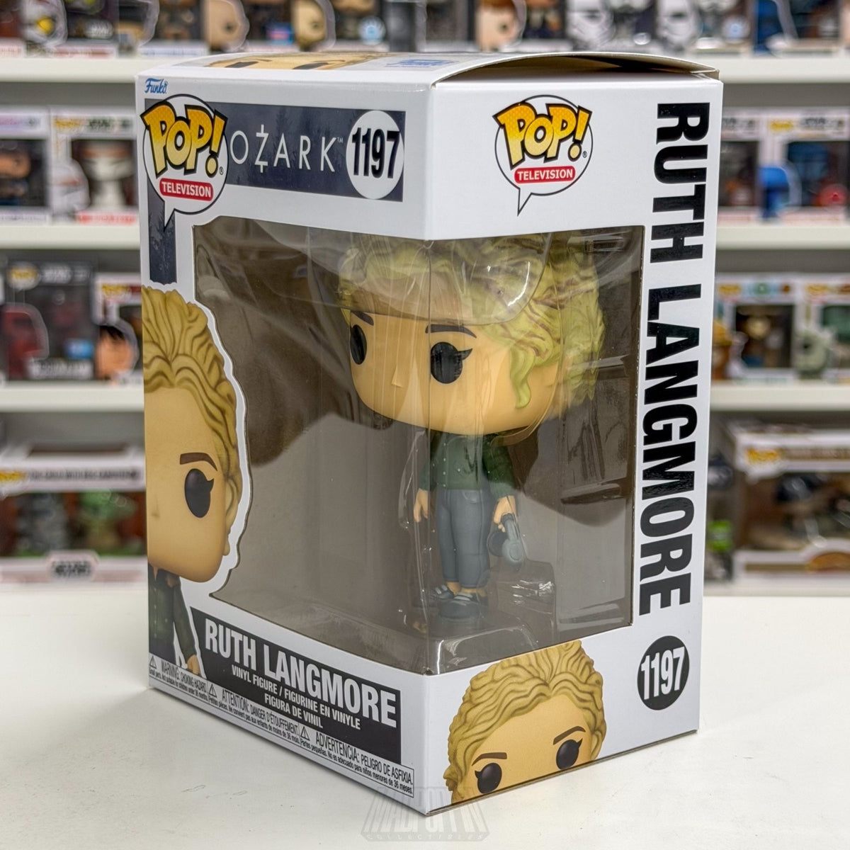 Funko Pop TV Netflix Ozark Ruth Langmore 1197 Crime Drama Missouri Vinyl Figure