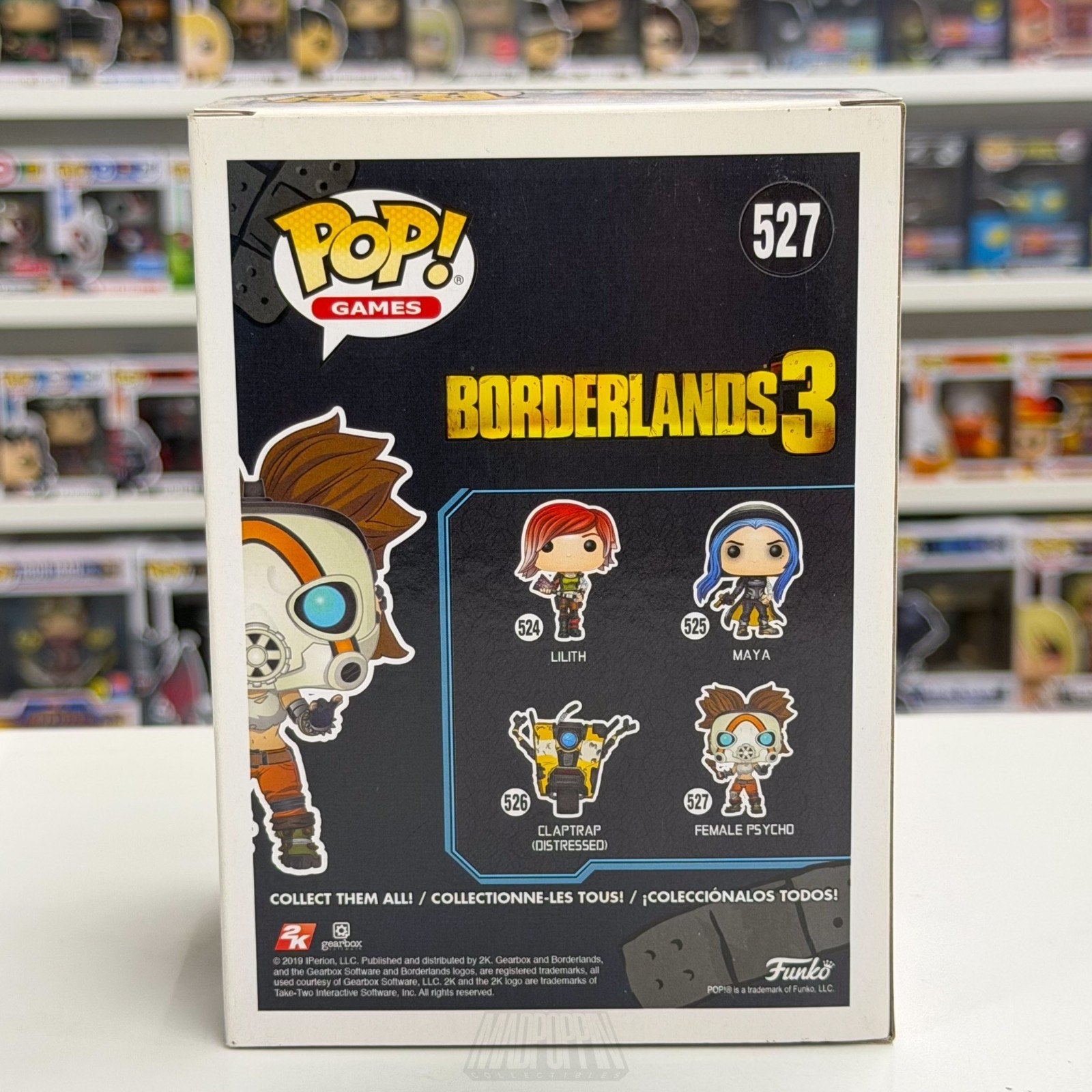 Funko Pop Games Borderlands 3 Female Psycho 527 Mutant Maniac Toy Vinyl Figure