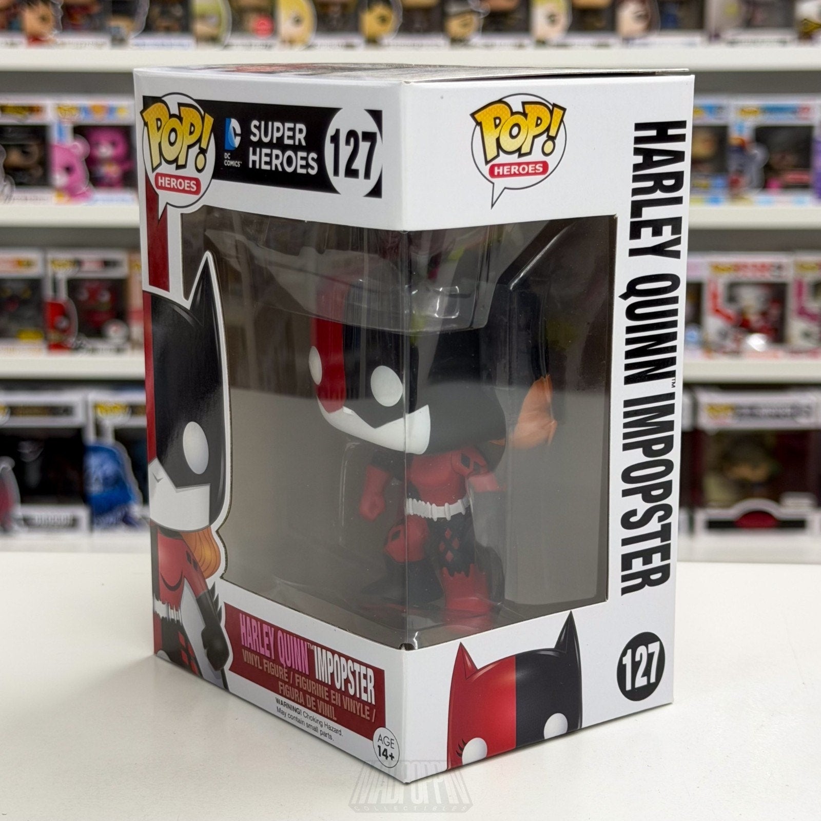 Funko Pop DC Super Heroes Harley Quinn Impopster Batman 127 Toy Vinyl Figure