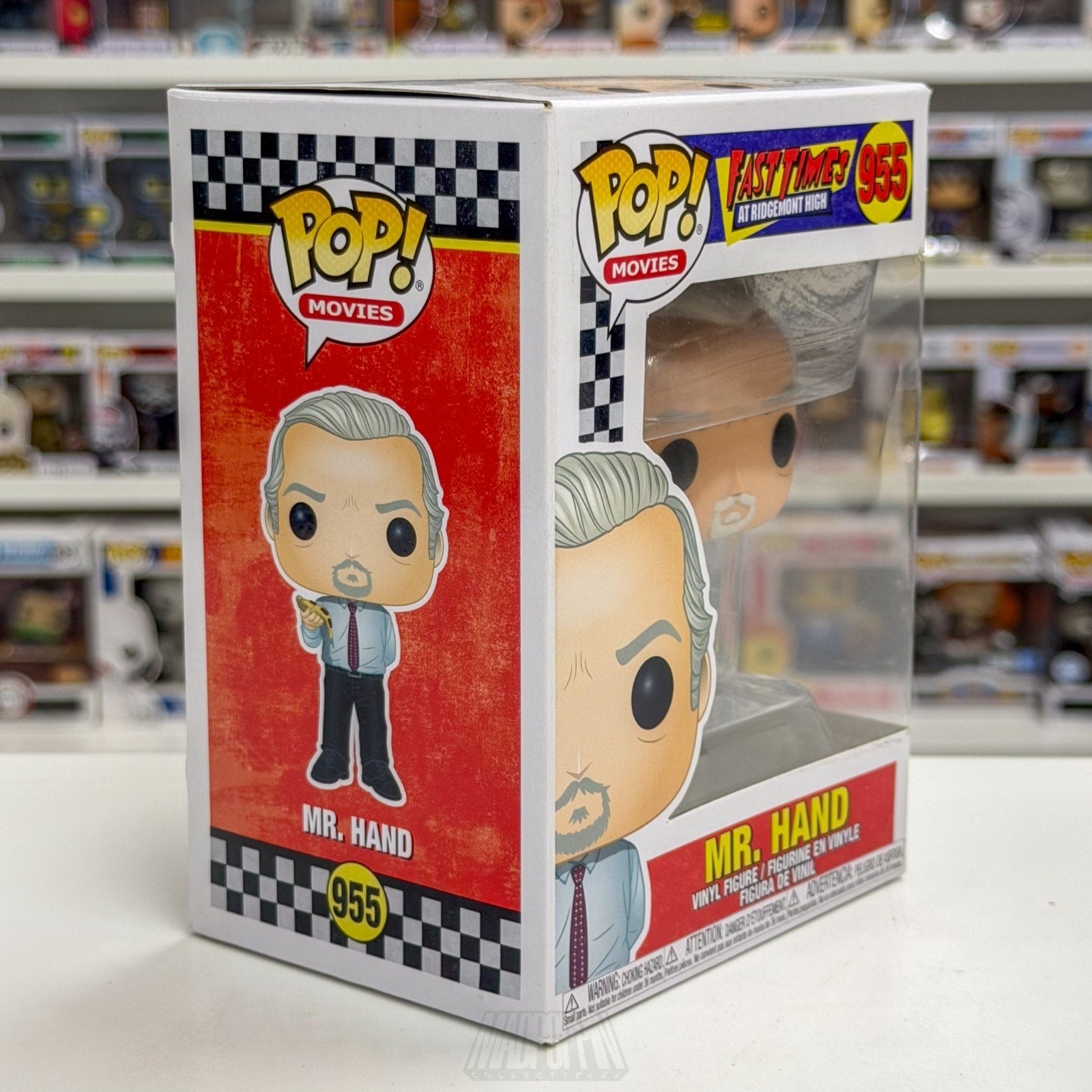 Funko Pop Movies Fast Times at Ridgemont High Mr Hand 955 School Teacher Figure