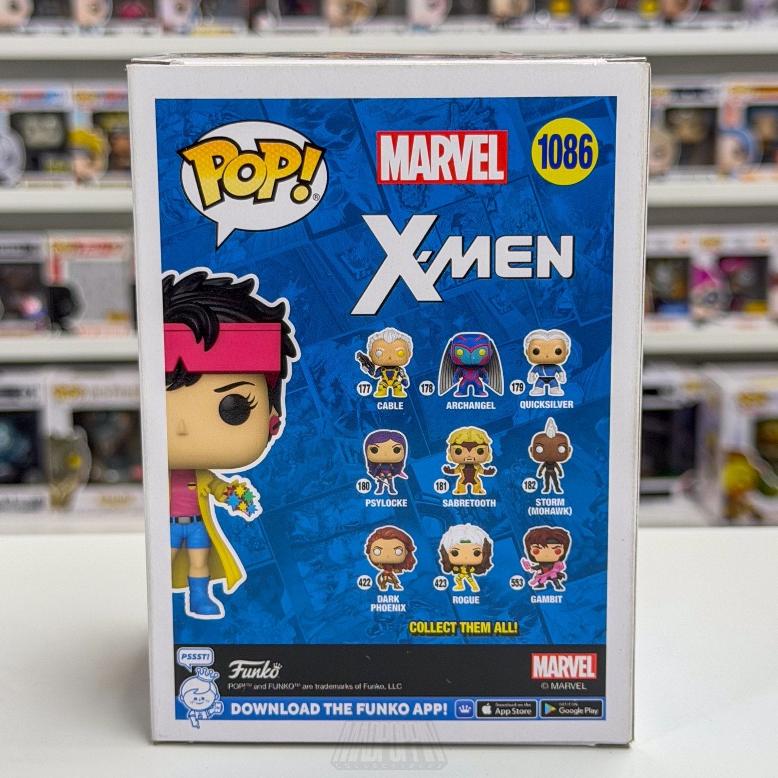 Funko Pop Marvel X-Men Jubilee Walgreens 1086 Jubilation Lee Mutant Vinyl Figure