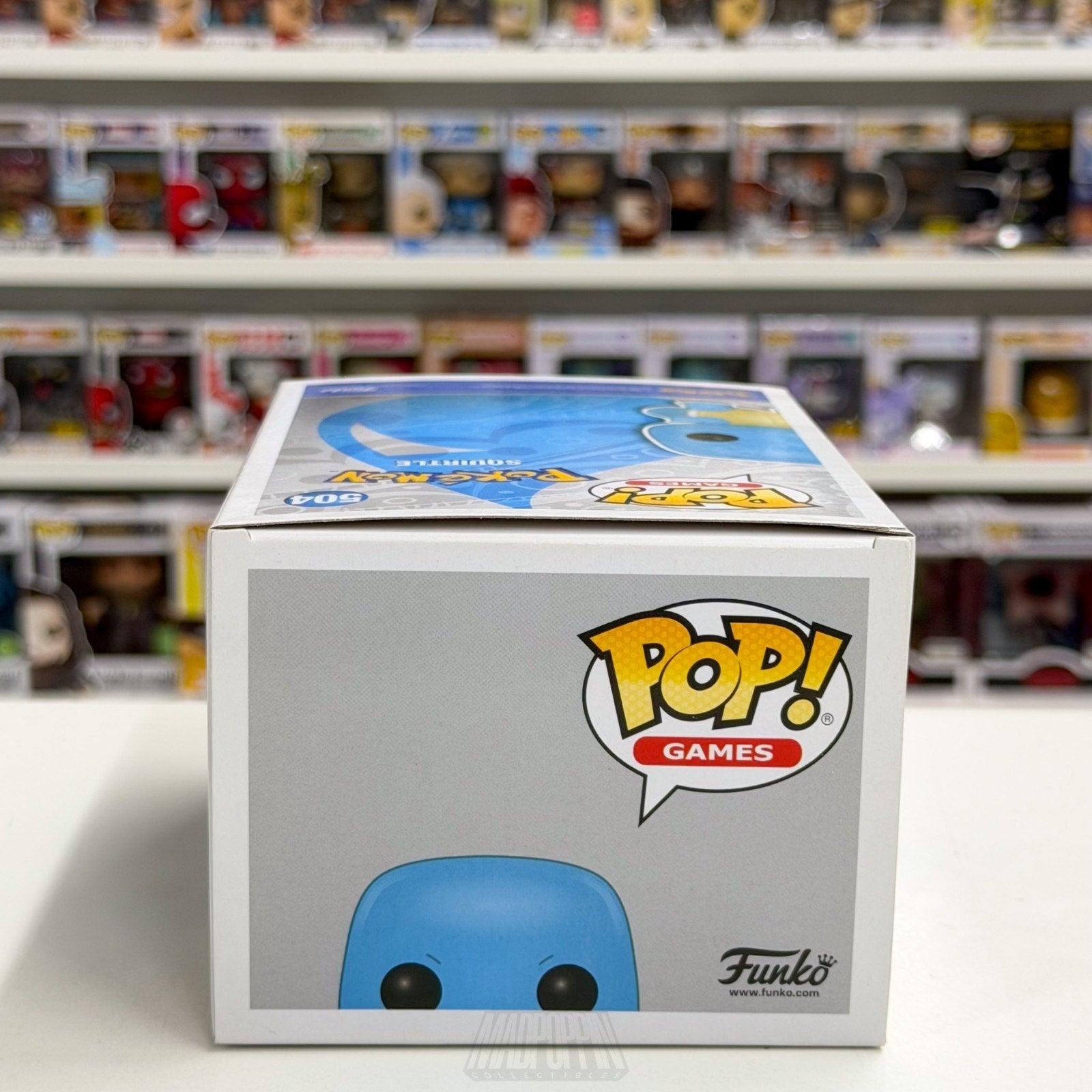 Funko Pop Games Pokemon Squirtle 504 TCG Gen 1 Water Turtle Japan Vinyl Figure