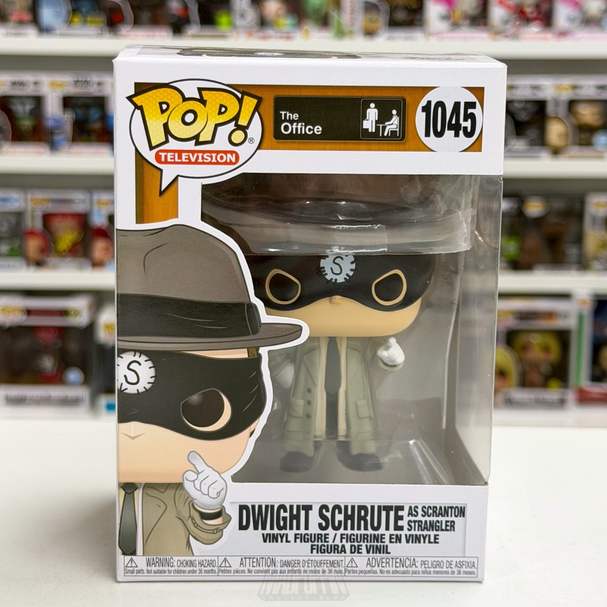 Funko Pop TV The Office Dwight Schrute as Scranton Strangler 1045 Vinyl Figure