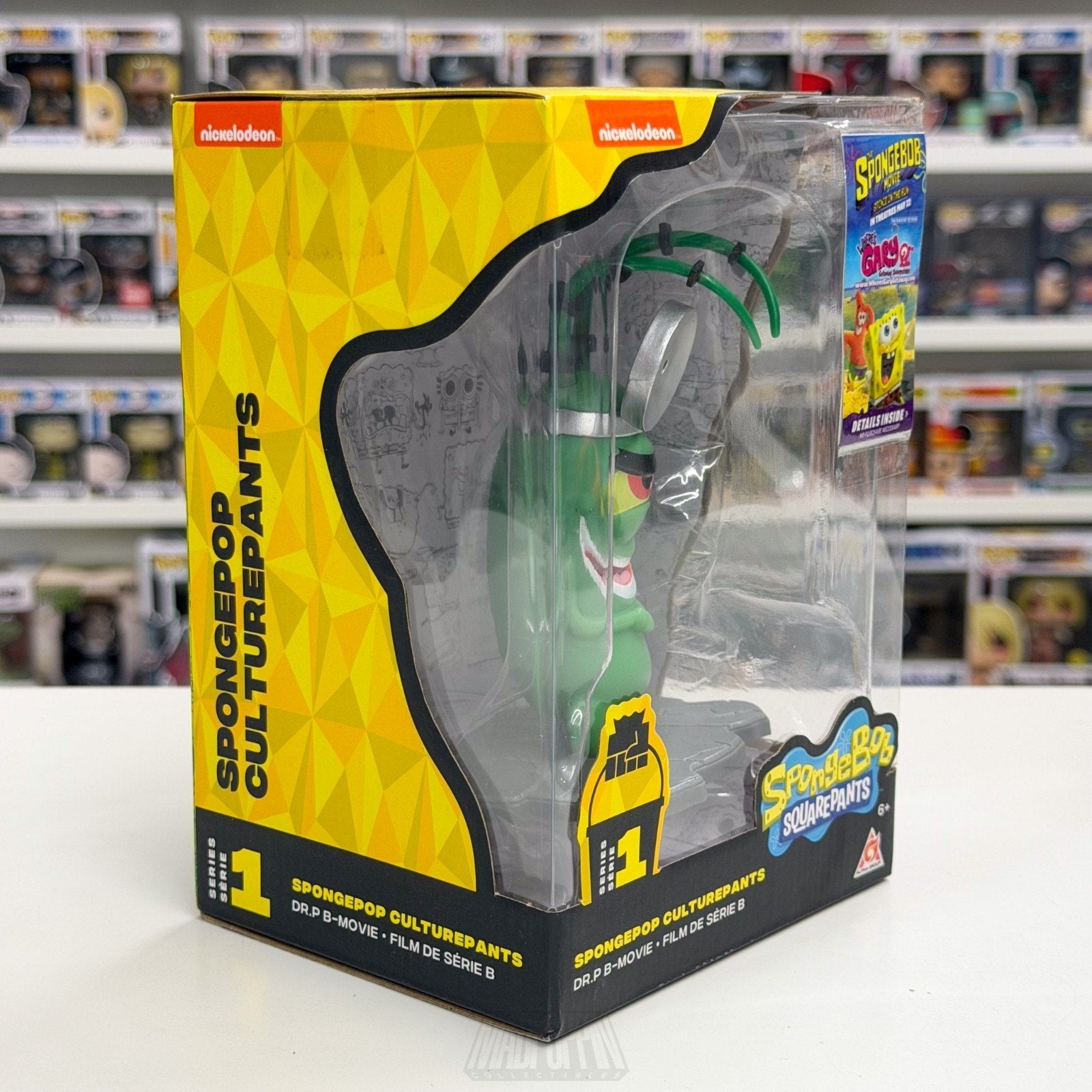 Alpha Group Spongebob Squarepants Spongepop Culturepants Dr P B-Movie Toy Figure