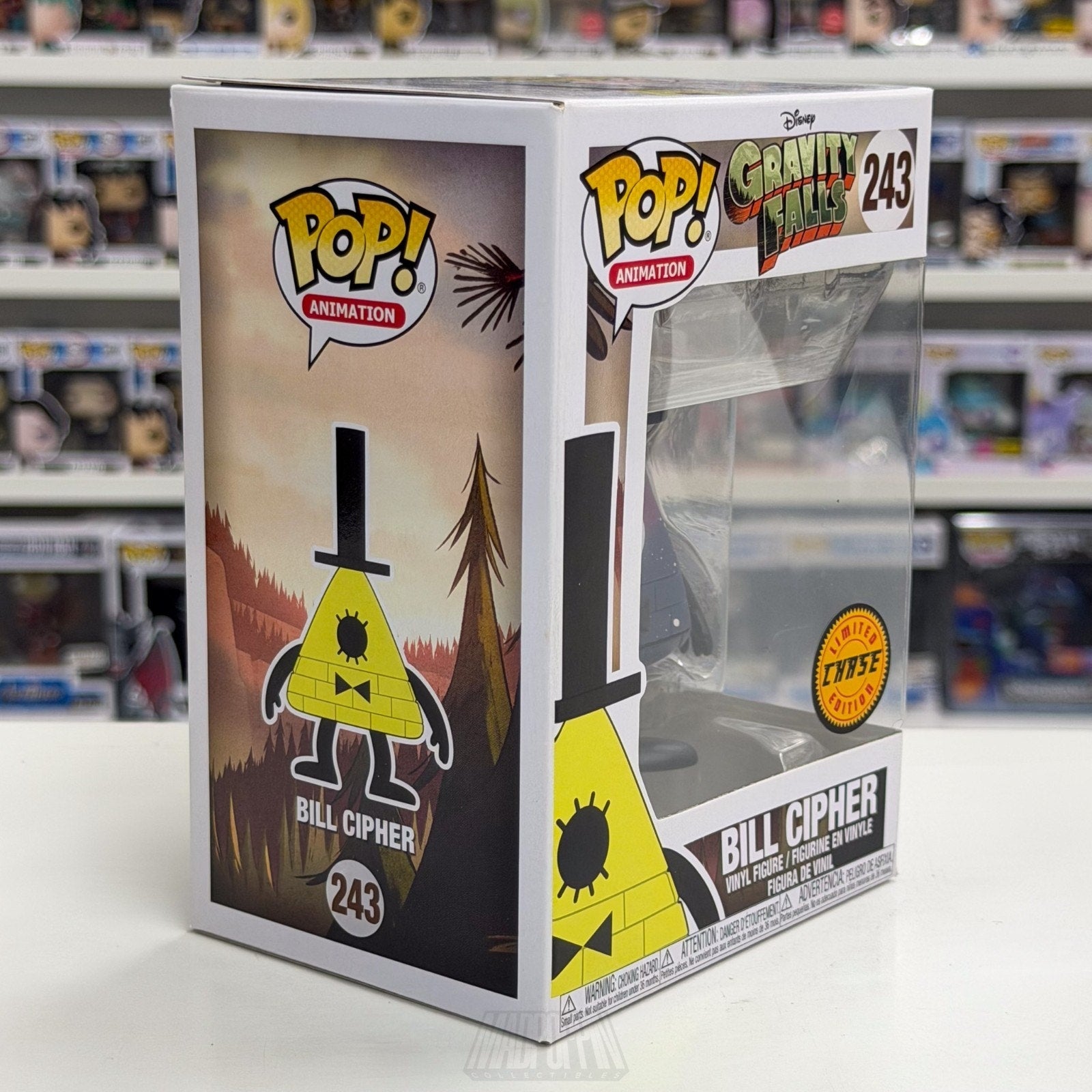 Funko Pop Animation Disney Gravity Falls Bill Cipher Space Chase 243 Toy Figure