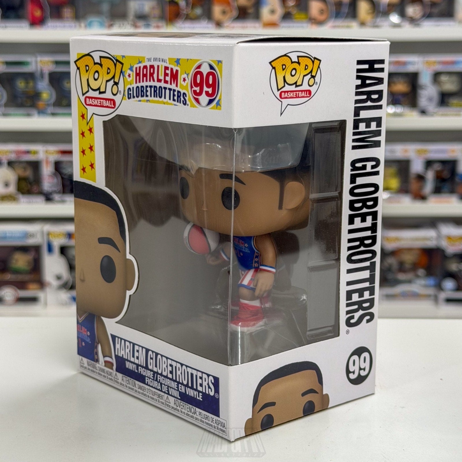 Funko Pop Basketball Harlem Globetrotters 99 Comedy Exhibition Toy Vinyl Figure