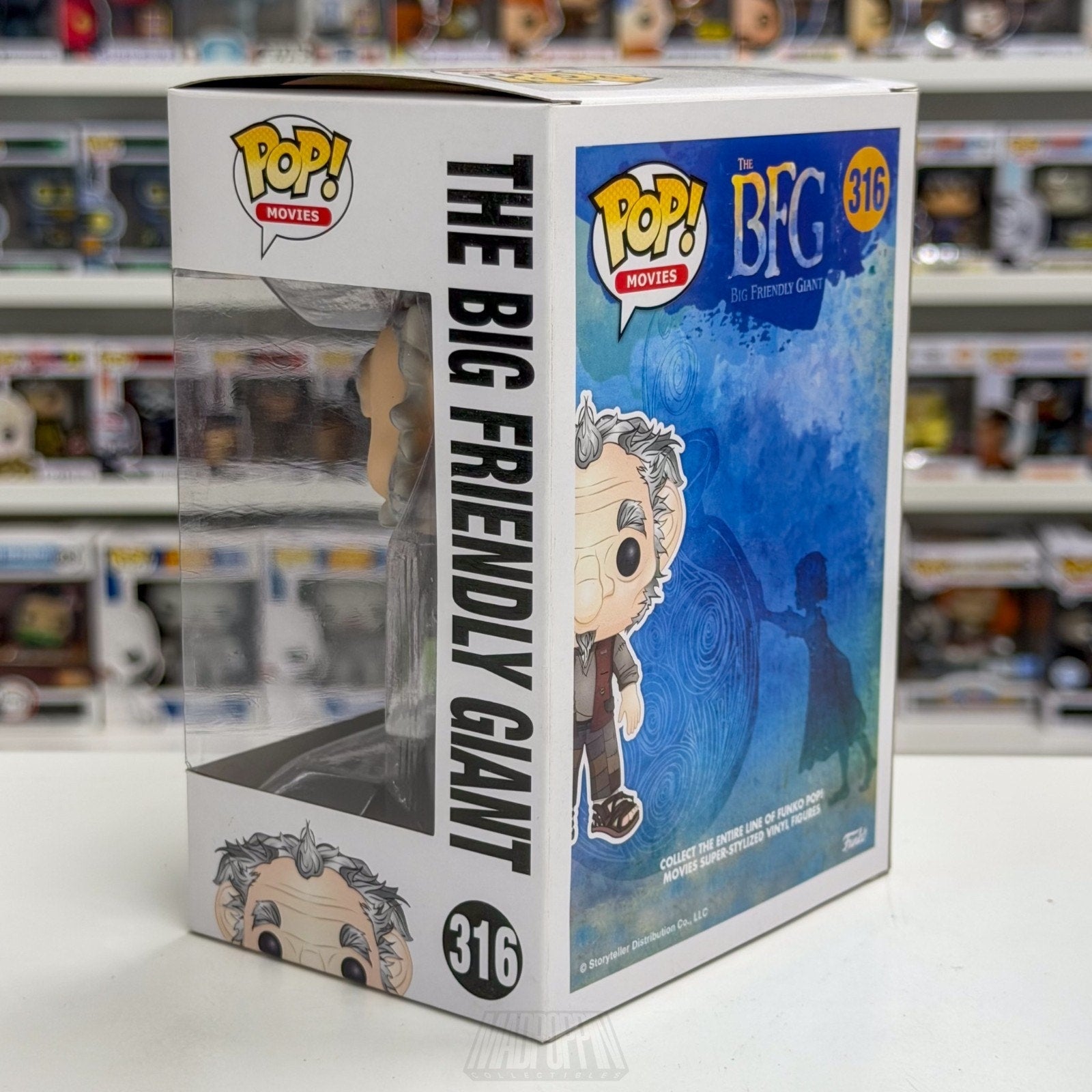 Funko Pop Movies The BFG Big Friendly Giant 316 Fantasy Vaulted Toy Vinyl Figure