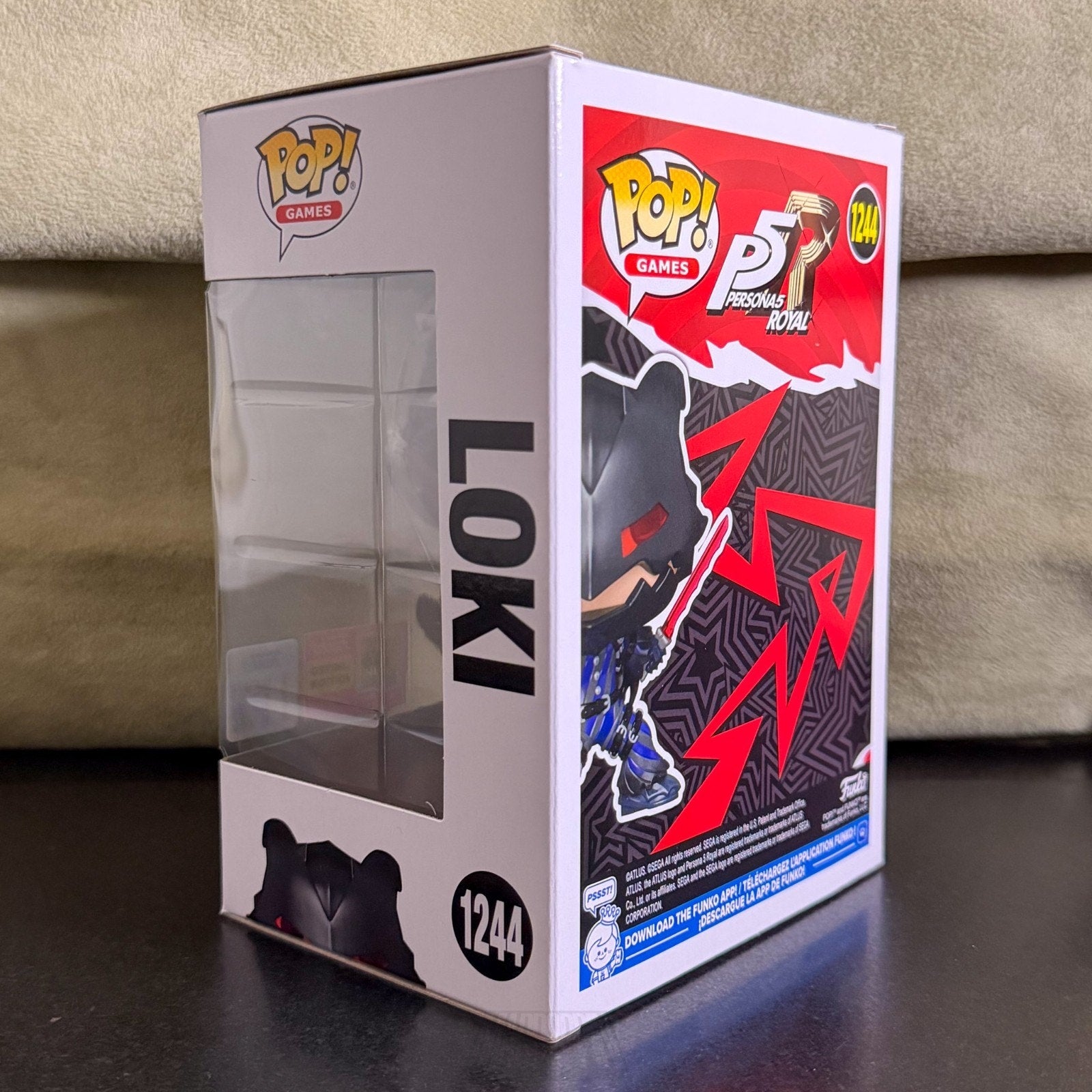 Funko Pop Games Persona 5 Loki 1244 SDCC 2026 Royal Video Toy Vinyl Figure