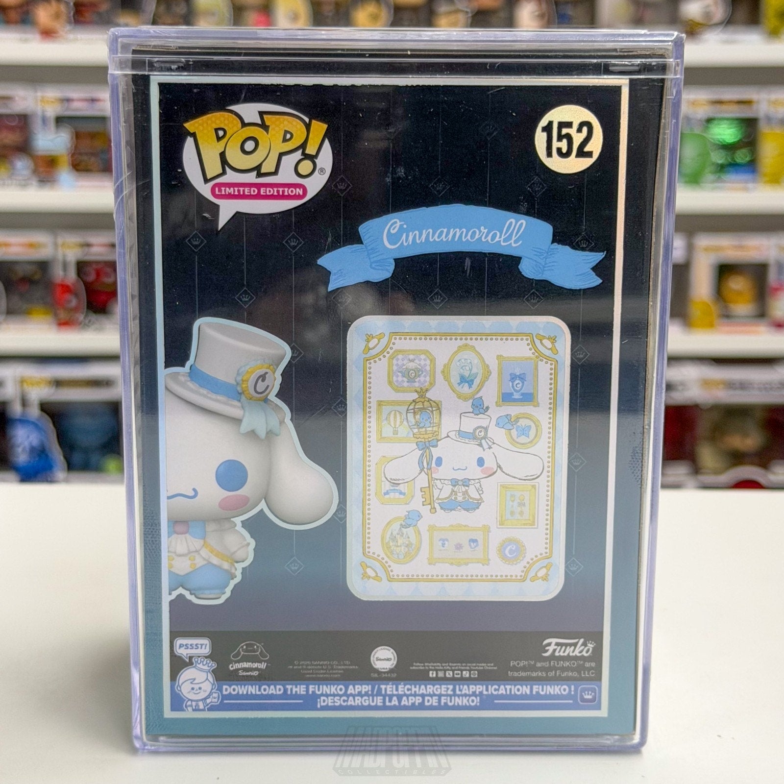 Funko Pop Sanrio Cinnamoroll 152 SDCC 2026 LE 1500 PCS Kawaii Toy CON STICKER