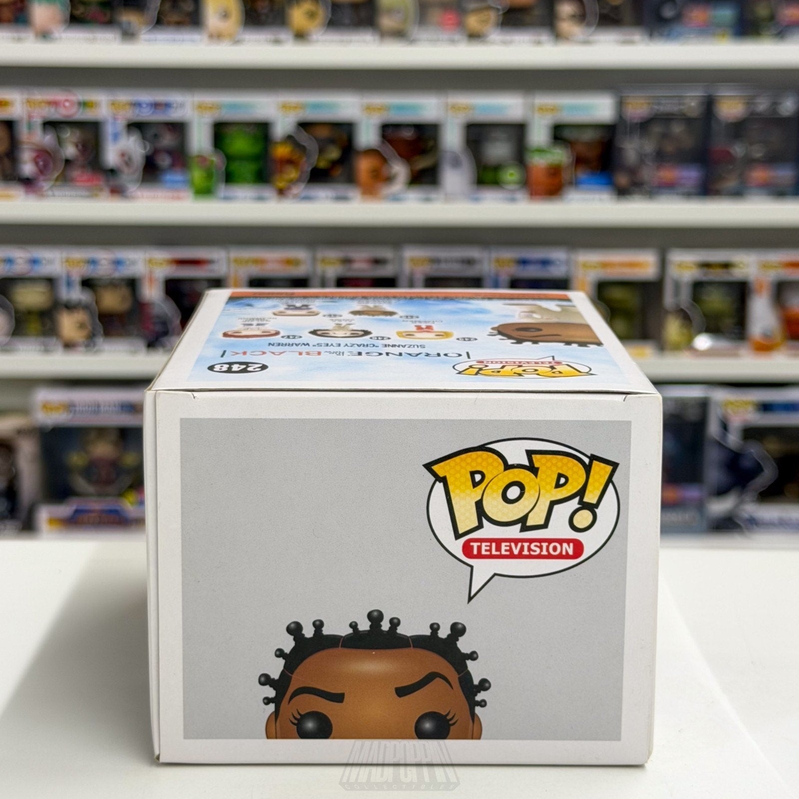 Funko Pop TV Orange New Black Suzanne Crazy Eyes Warren w/Pie Hot Topic 248 Toy