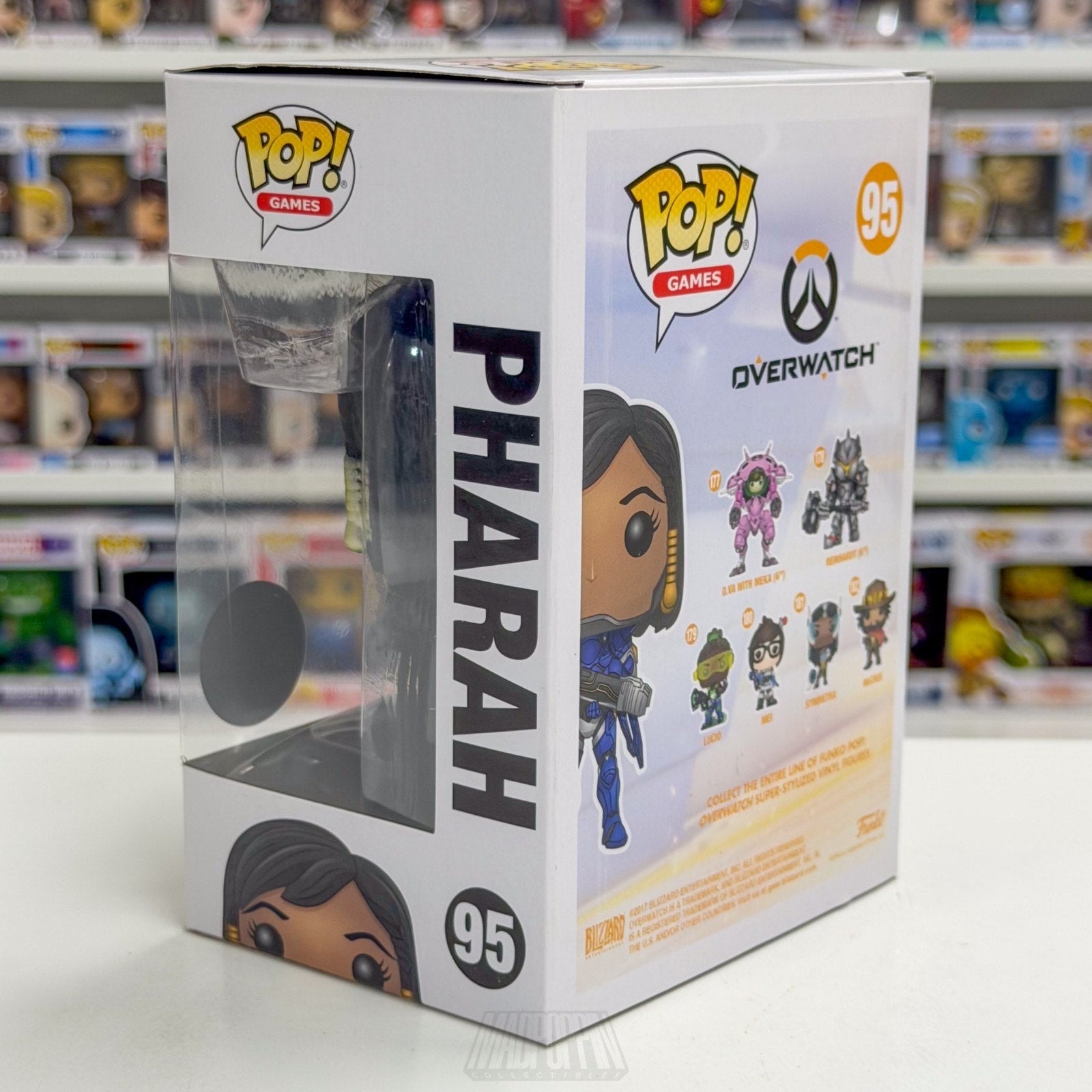 Funko Pop Games Overwatch Pharah Titanium Blizzard Gear Store 95 Vinyl Figure