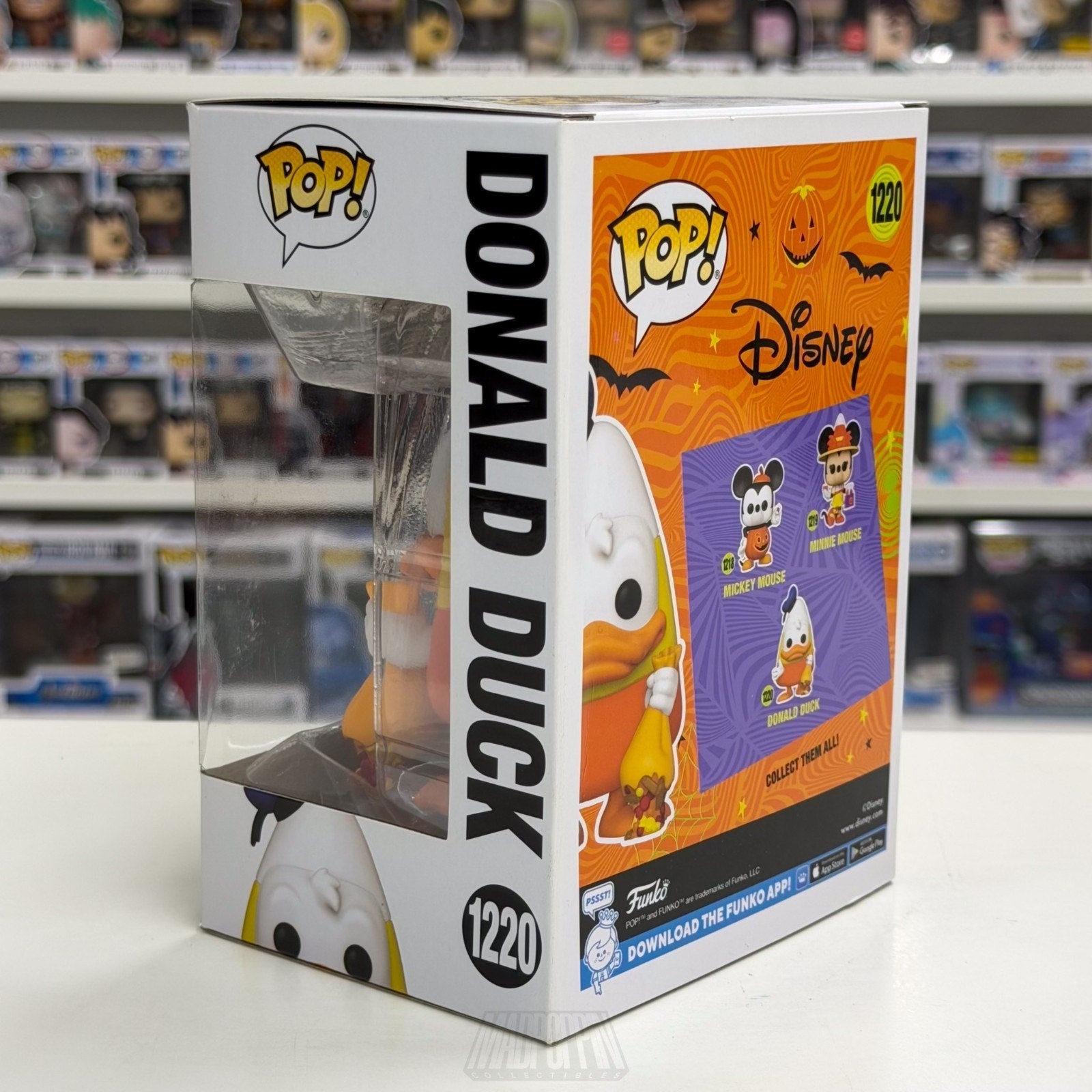 Funko Pop Disney Donald Duck as Candy Corn Trick or Treat Halloween 1220 Figure