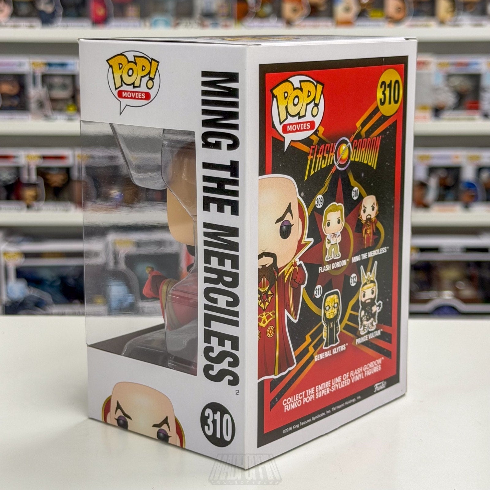 Funko Pop Movies Flash Gordon Ming the Merciless 310 Space Opera Vinyl Figure