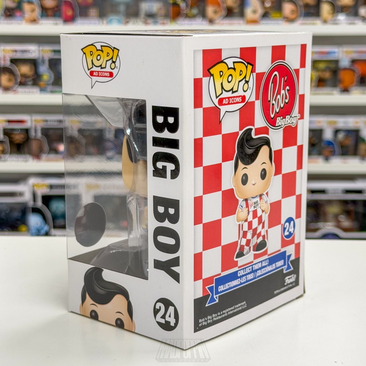 Funko Pop Ad Icons Bob's Big Boy 24 Burger Restaurant Vaulted Rare Vinyl Figure