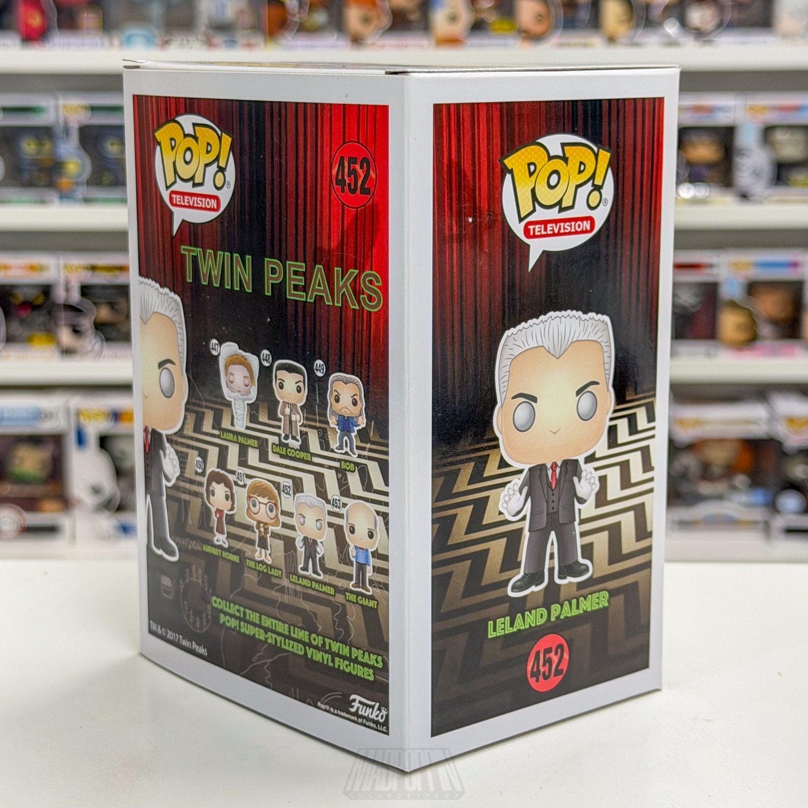 Funko Pop TV Twin Peaks Leland Palmer 452 Vaulted Rare Mystery Horror Toy Figure