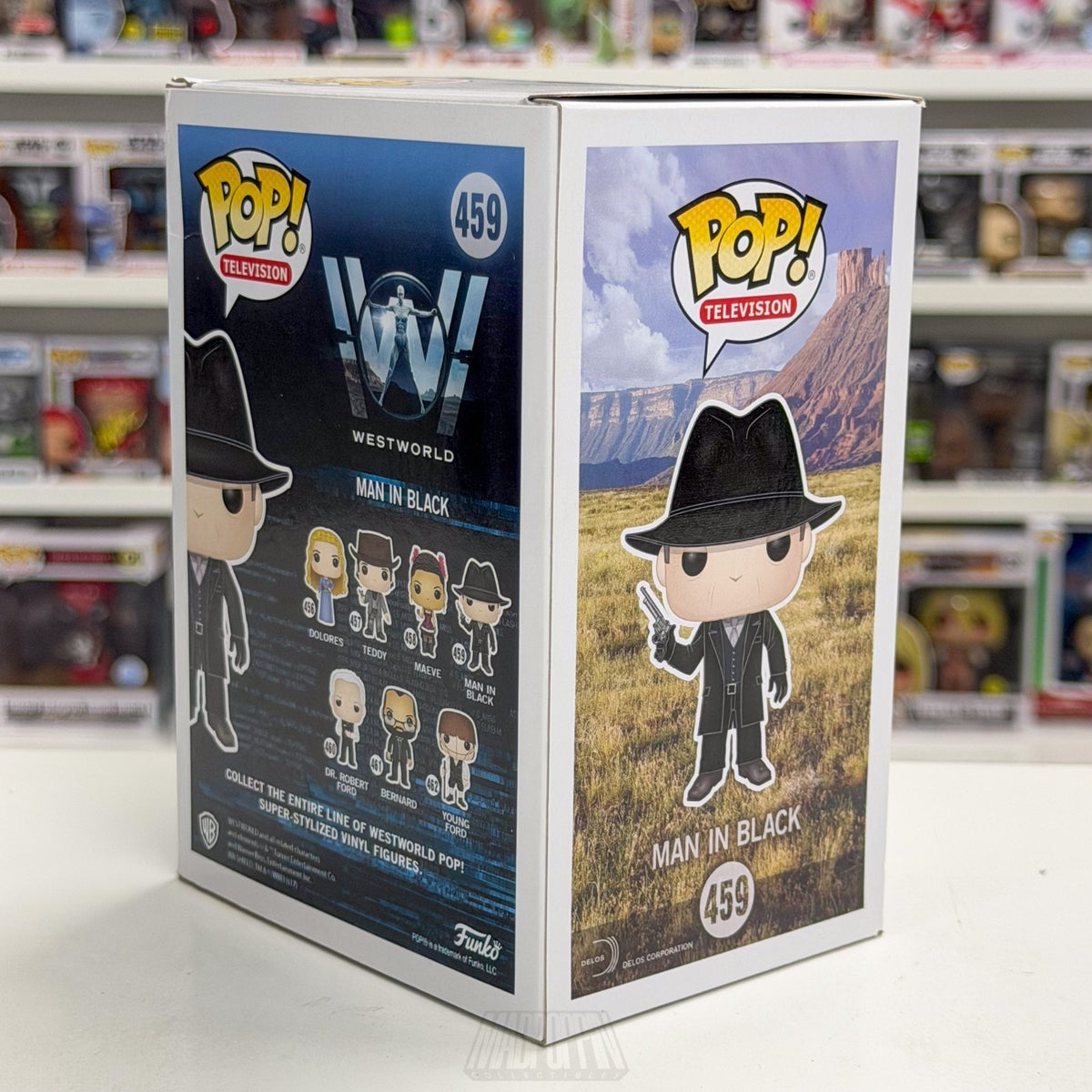 Funko Pop TV HBO Westworld Man in Black 459 Sci-Fi Western Drama Vinyl Figure
