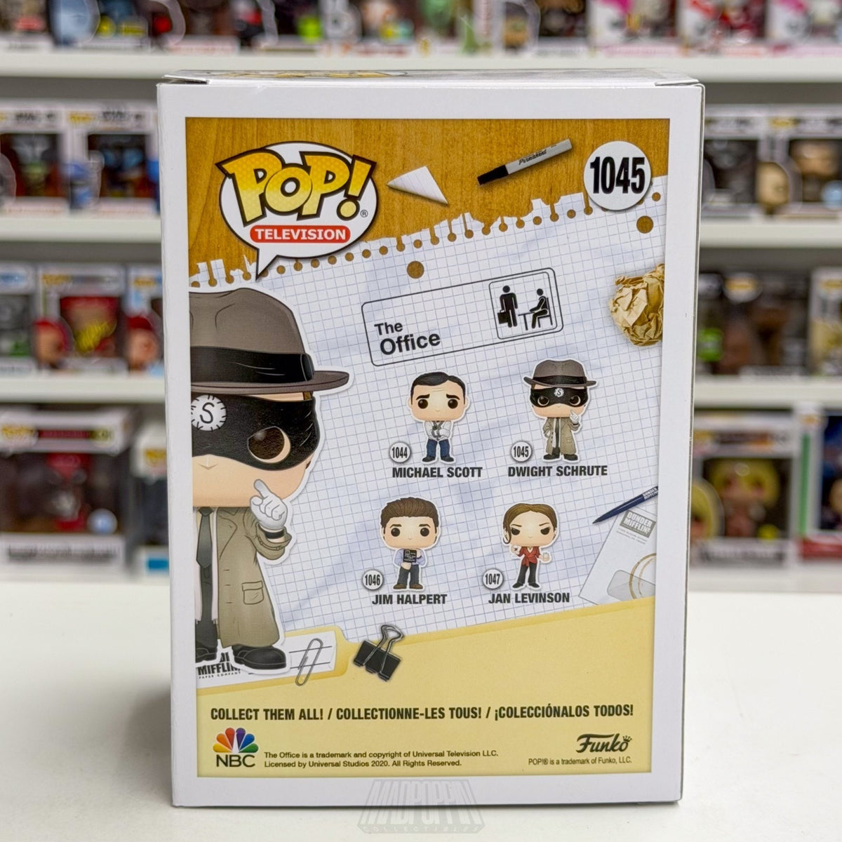 Funko Pop TV The Office Dwight Schrute as Scranton Strangler 1045 Vinyl Figure