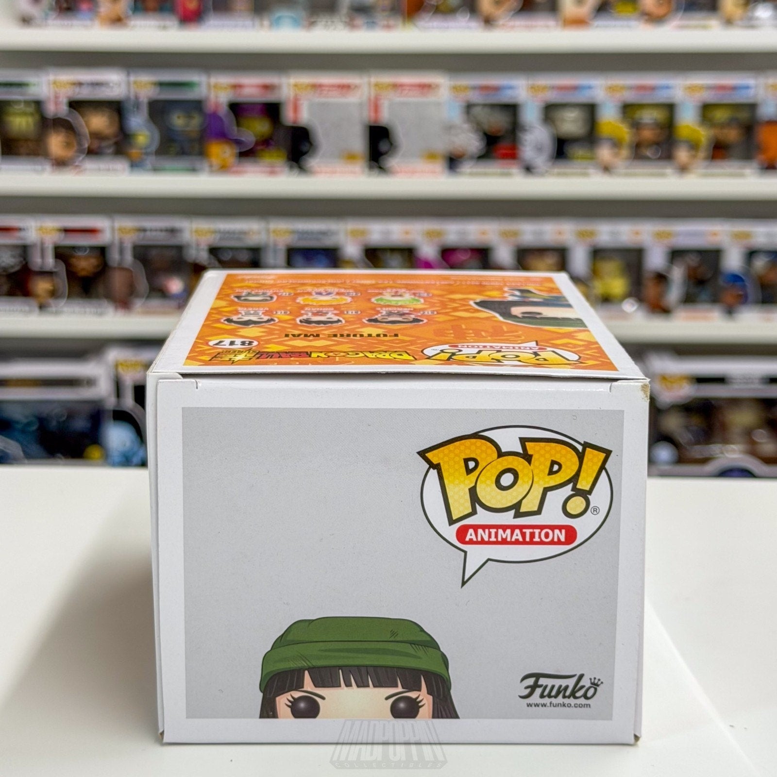 Funko Pop Anime Dragon Ball Super Future Mai 817 Japanese Manga Toy Vinyl Figure