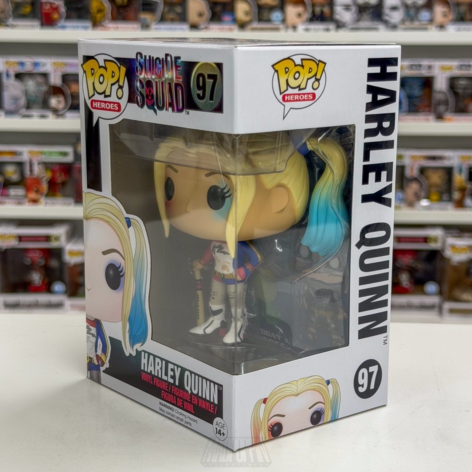 Funko Pop DC Heroes Suicide Squad Harley Quinn 97 Batman Joker Toy Vinyl Figure