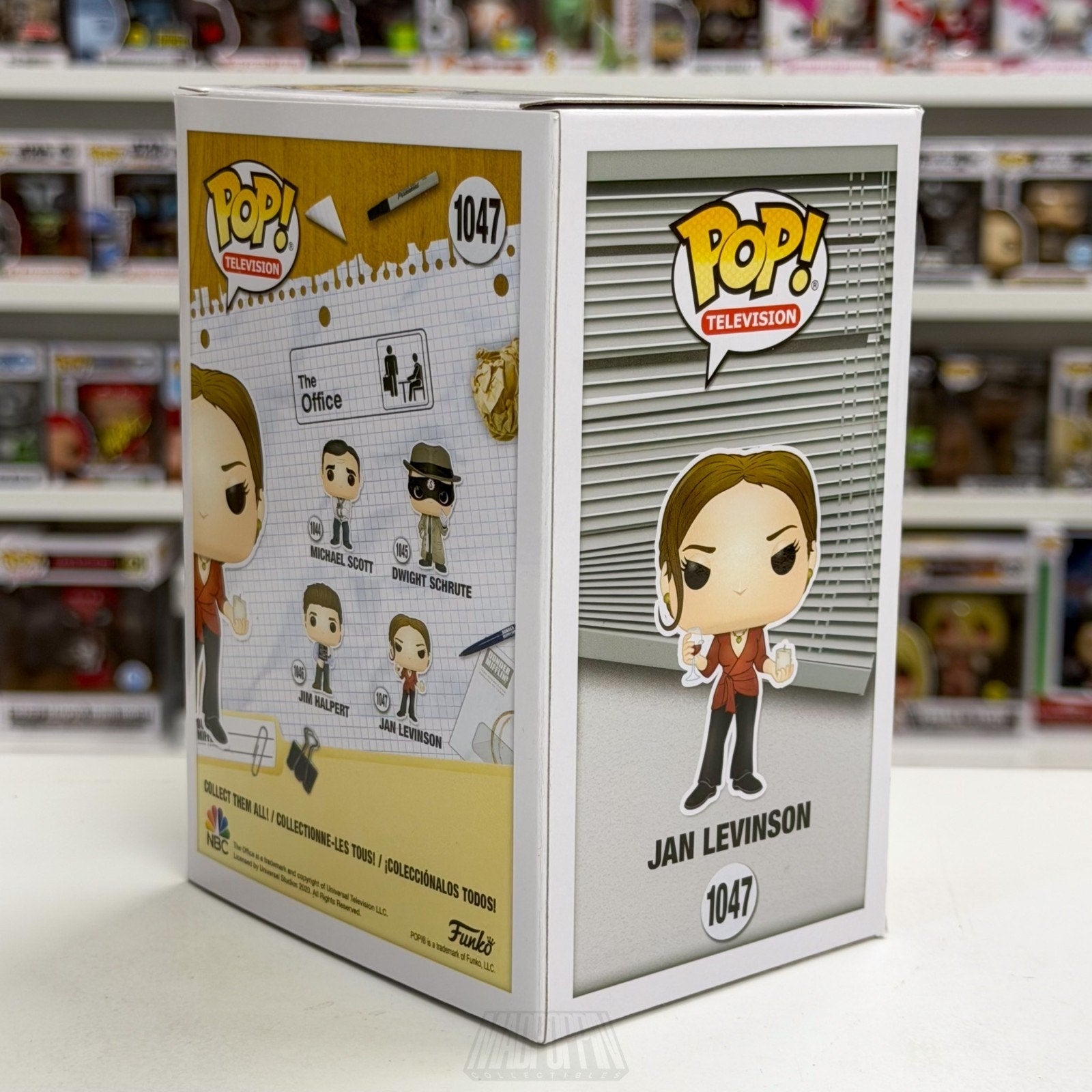 Funko Pop TV The Office Jan Levinson 1047 Vice President Dunder Mifflin Figure
