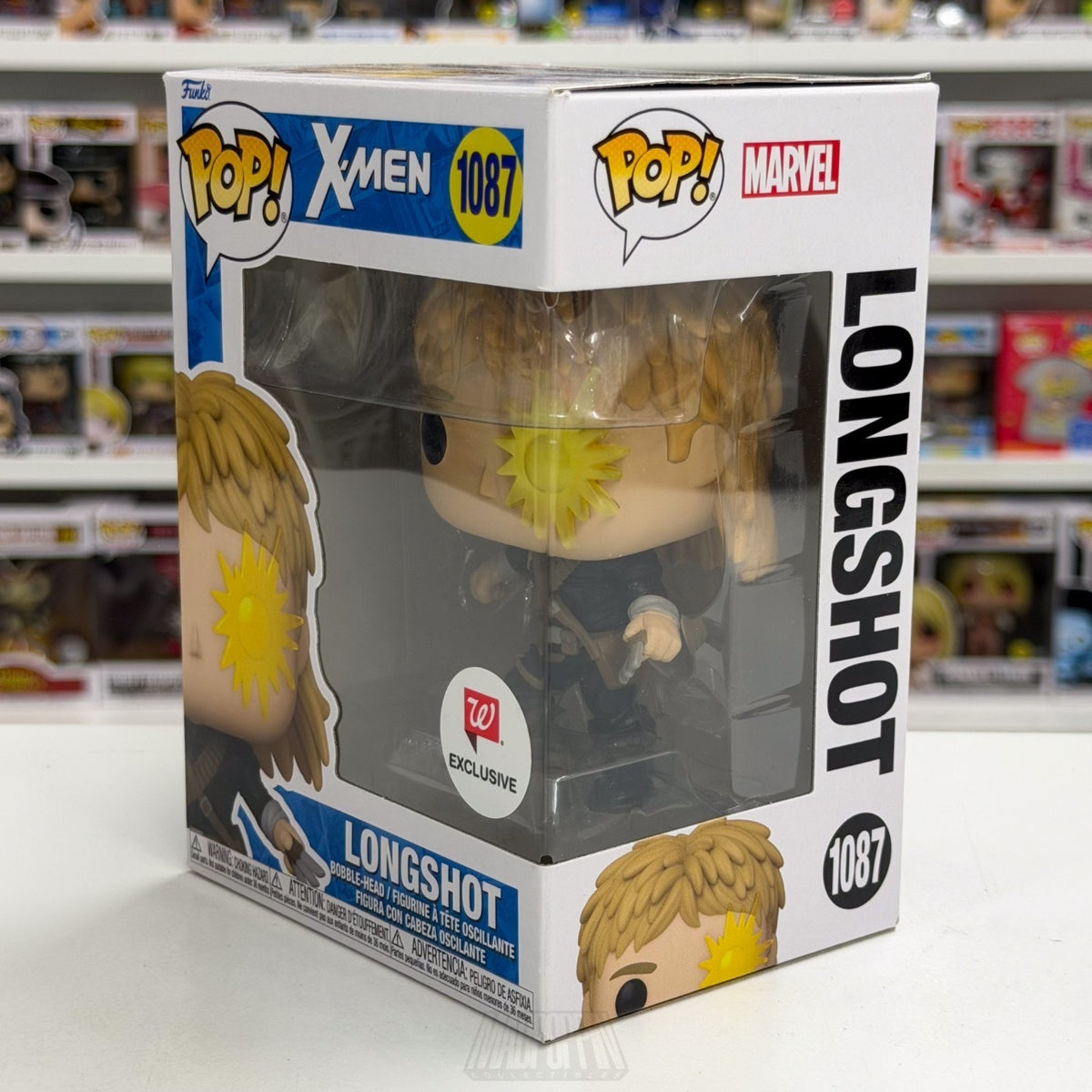 Funko Pop Marvel X-Men Longshot Walgreens 1087 Mutant Superhero Toy Vinyl Figure