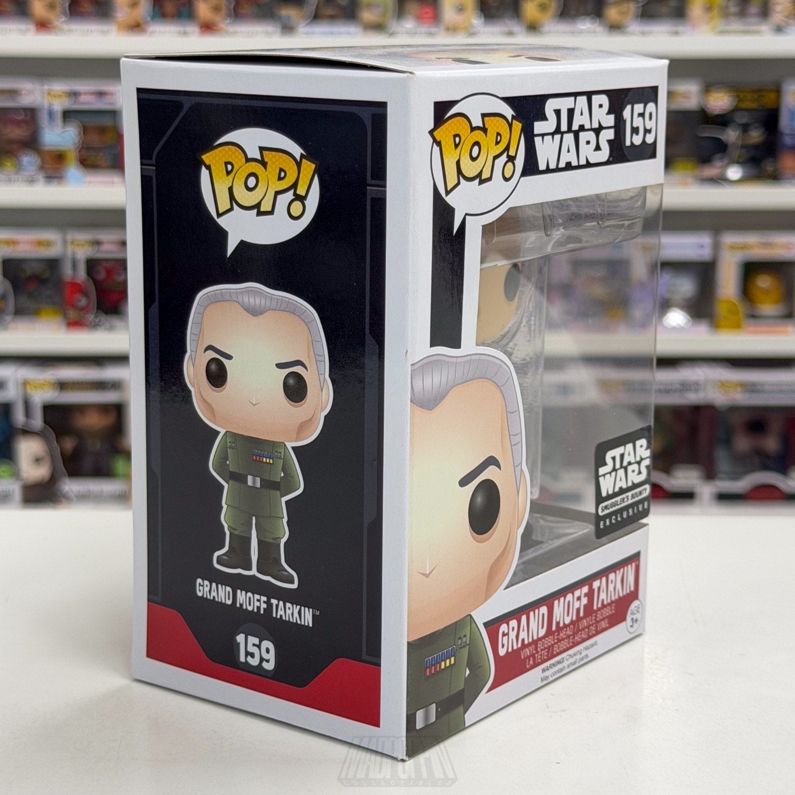 Funko Pop Star Wars Smuggler's Bounty Grand Moff Tarkin 159 Empire Vinyl Figure