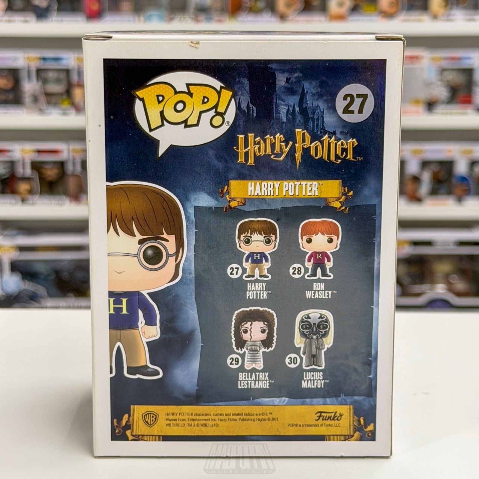 Funko Pop Movies Harry Potter Sweater Hot Topic 27 Wizard Fantasy Vinyl Figure