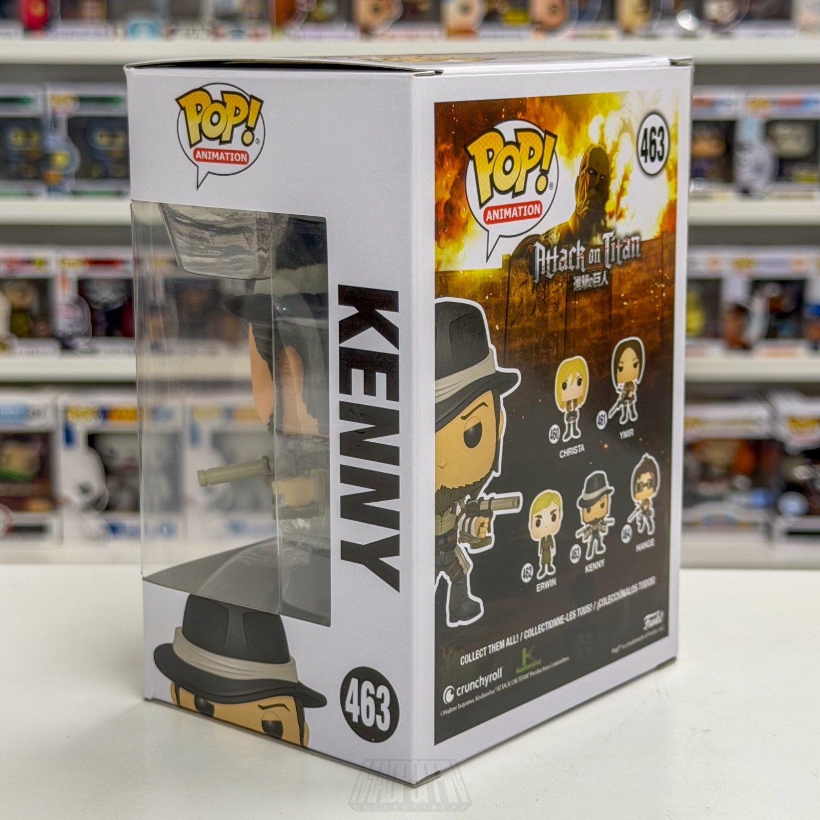 Funko Pop Anime Attack on Titan Kenny Ackerman 463 Japanese Manga Vinyl Figure