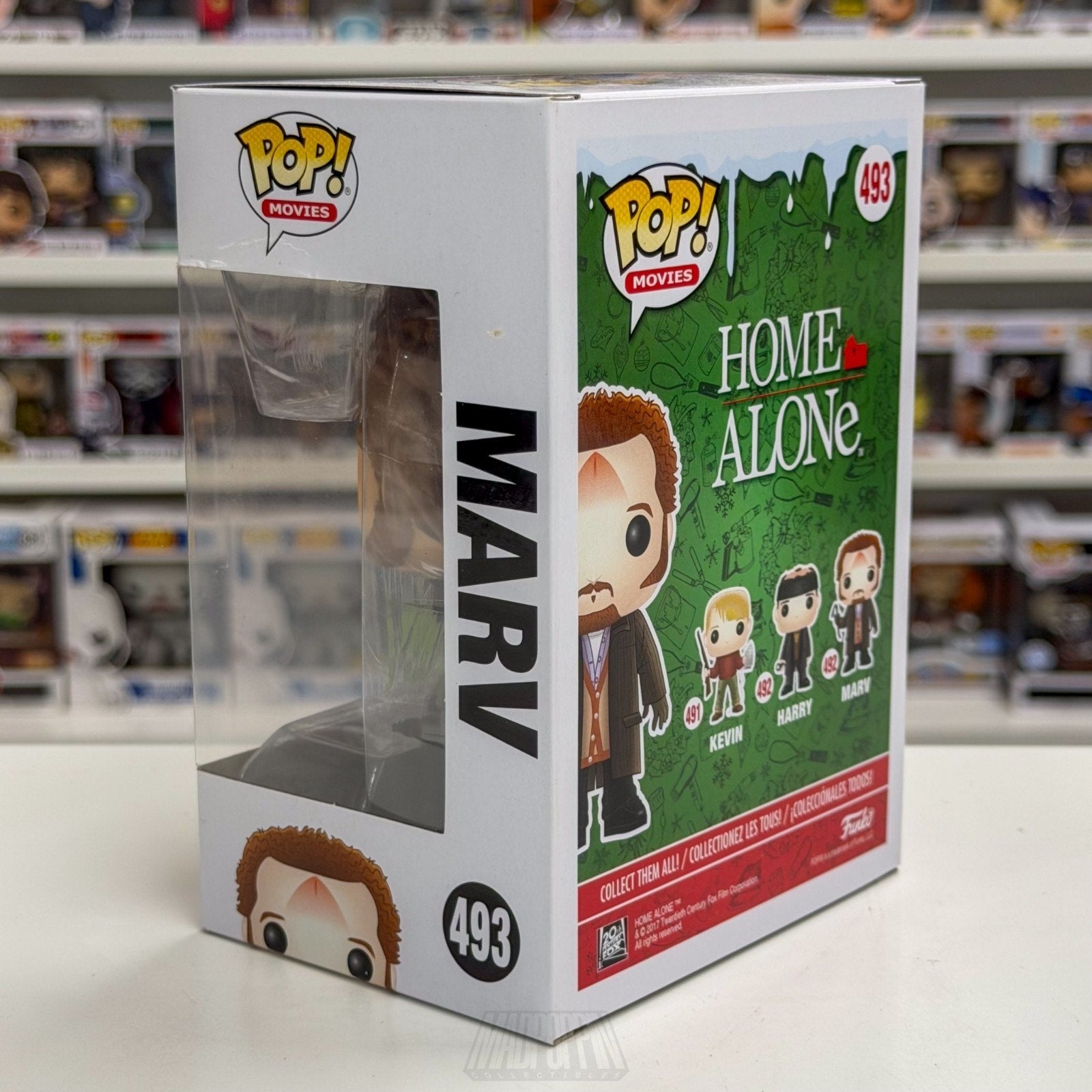 Funko Pop Movies Home Alone Marv 493 Burglar Wet Bandits Chicago Vinyl Figure