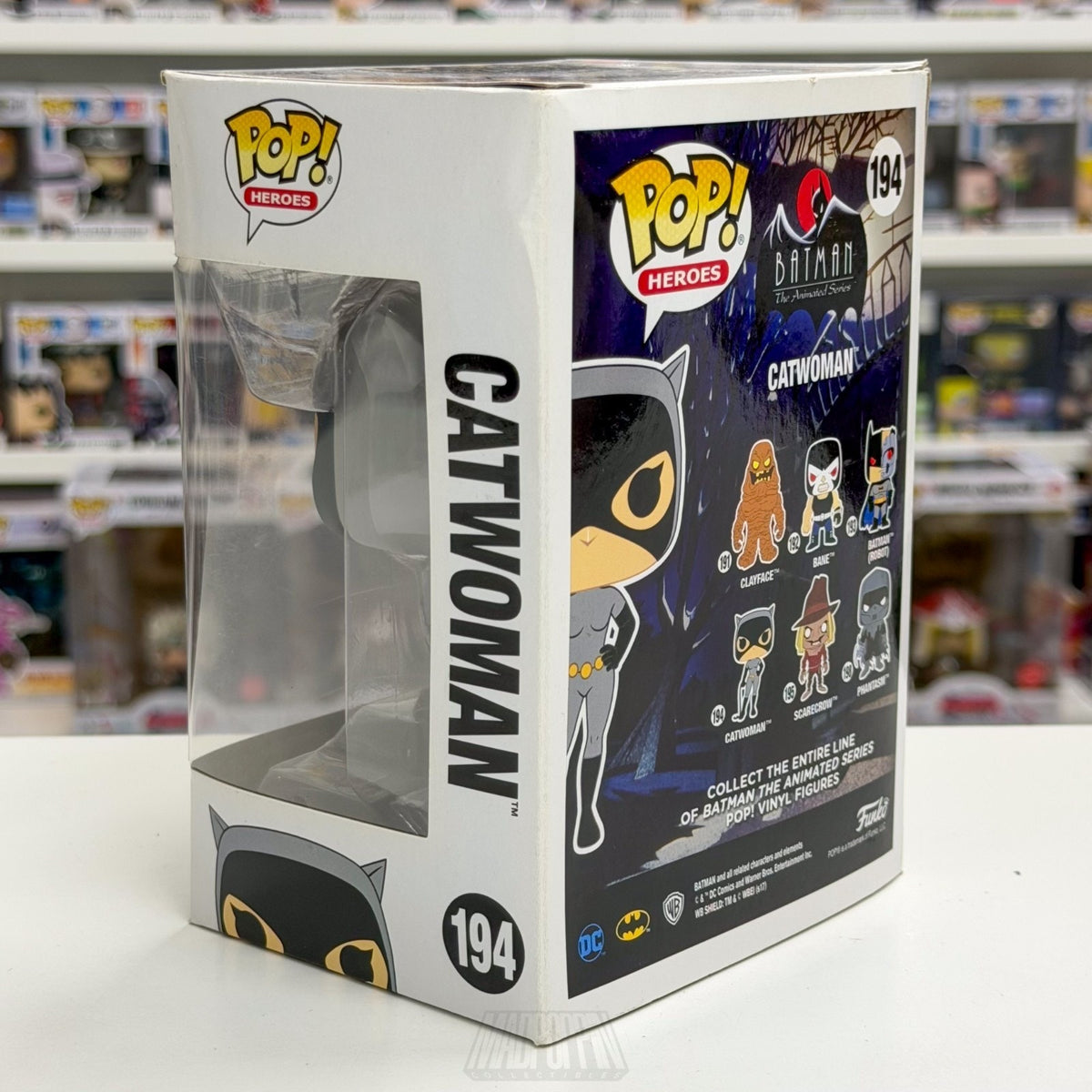 Funko Pop DC Heroes Batman Animated Series Catwoman 194 BTAS Selina Vinyl Figure