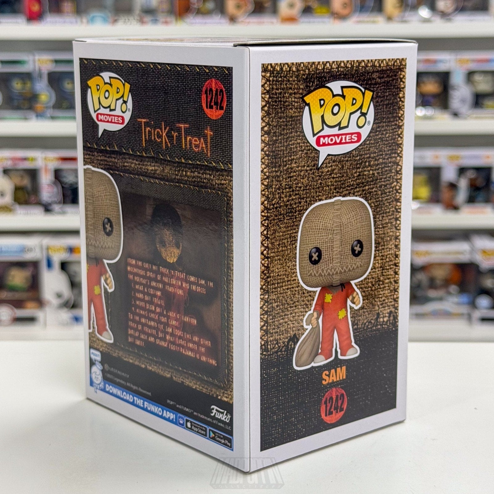 Funko Pop Movies Trick r Treat Sam 1242 Halloween Comedy Horror Toy Vinyl Figure