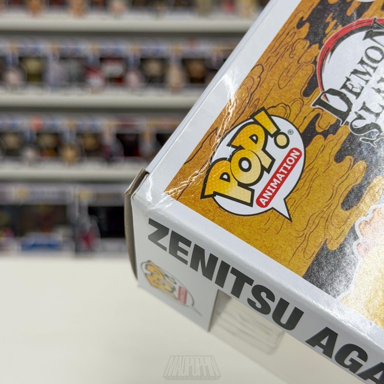 Funko Pop Anime Demon Slayer Zenitsu Agatsuma 1531 Japan Manga Toy Vinyl Figure