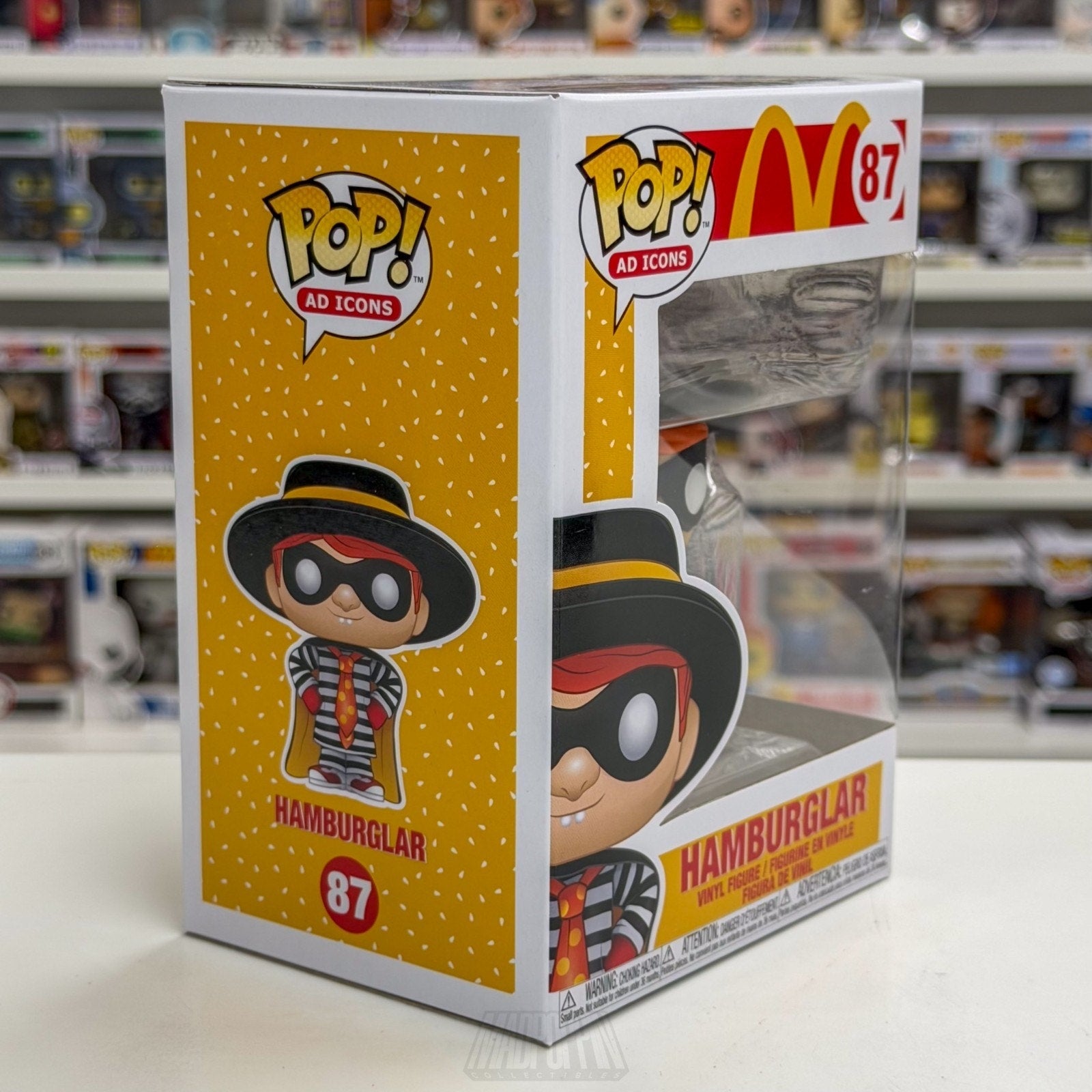 Funko Pop Ad Icons McDonalds Hamburglar 87 Fast Food Restaurant Toy Vinyl Figure