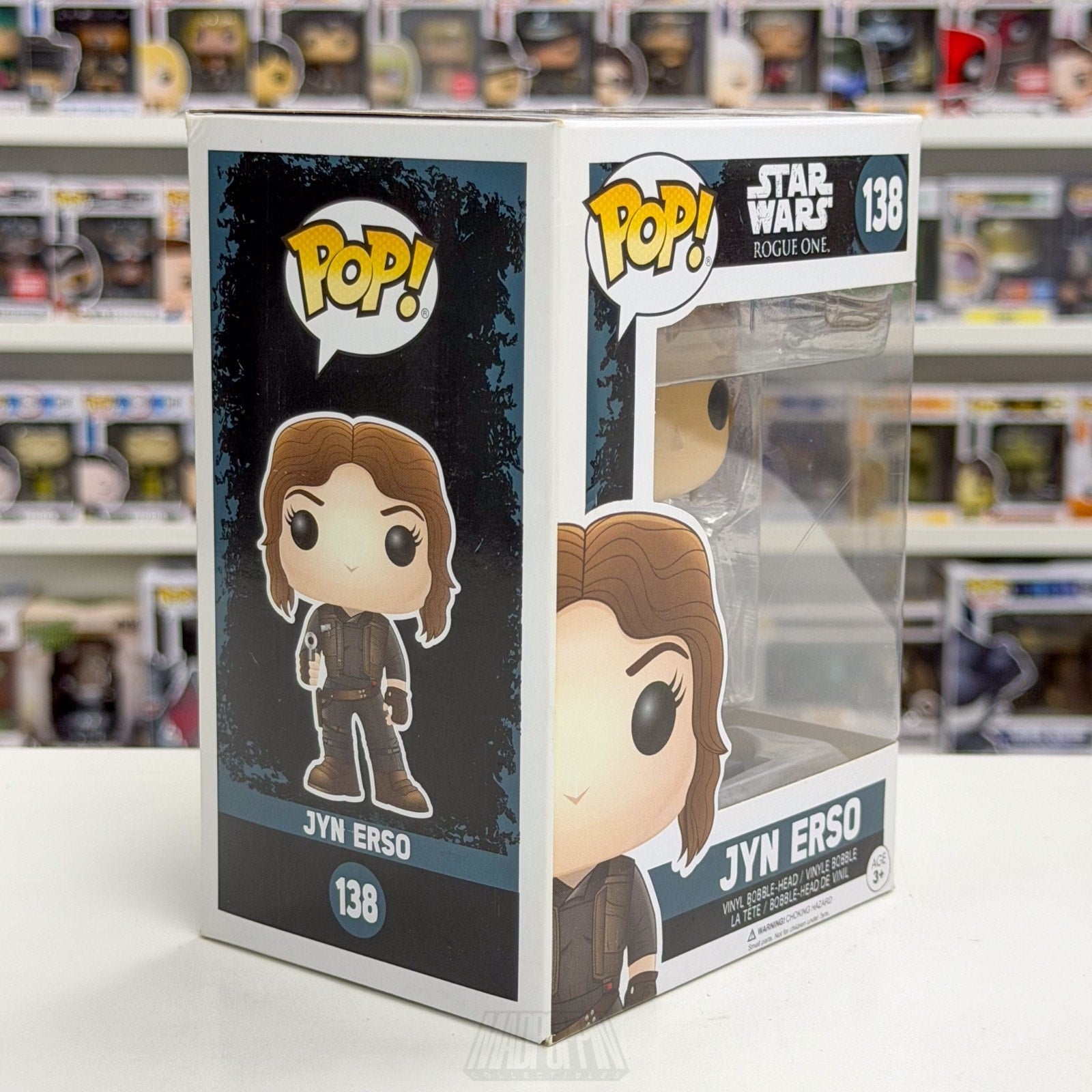 Funko Pop Star Wars Rogue One Jyn Erso 138 Rebel Alliance Toy Vinyl Figure