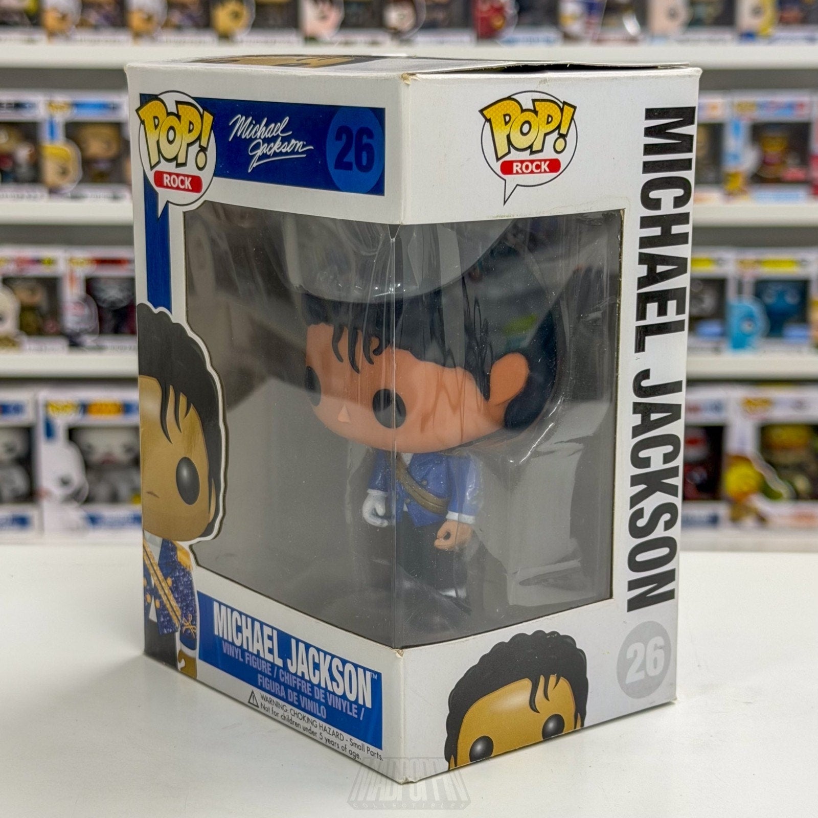 Funko Pop Rocks Michael Jackson Grammys Bedazzled Jacket 26 King Vinyl Figure