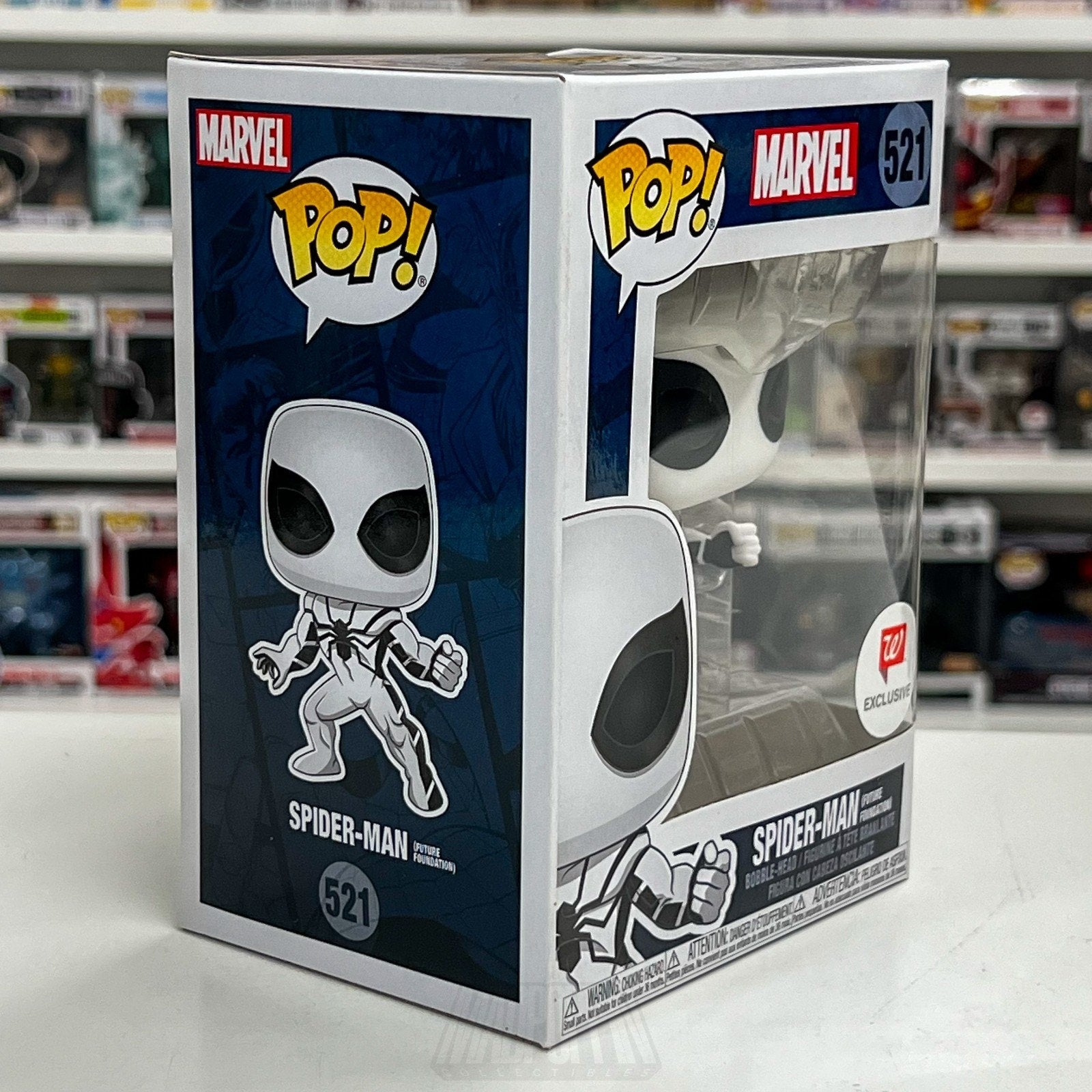 Funko Pop Marvel Spider-Man Future Foundation Walgreens 521 Toy Vinyl Figure
