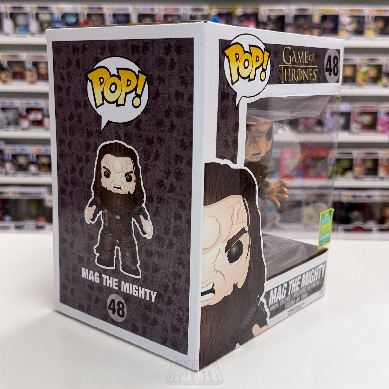 Funko Pop TV HBO Game of Thrones Mag the Mighty 6" SDCC 48 Giant Vinyl Figure