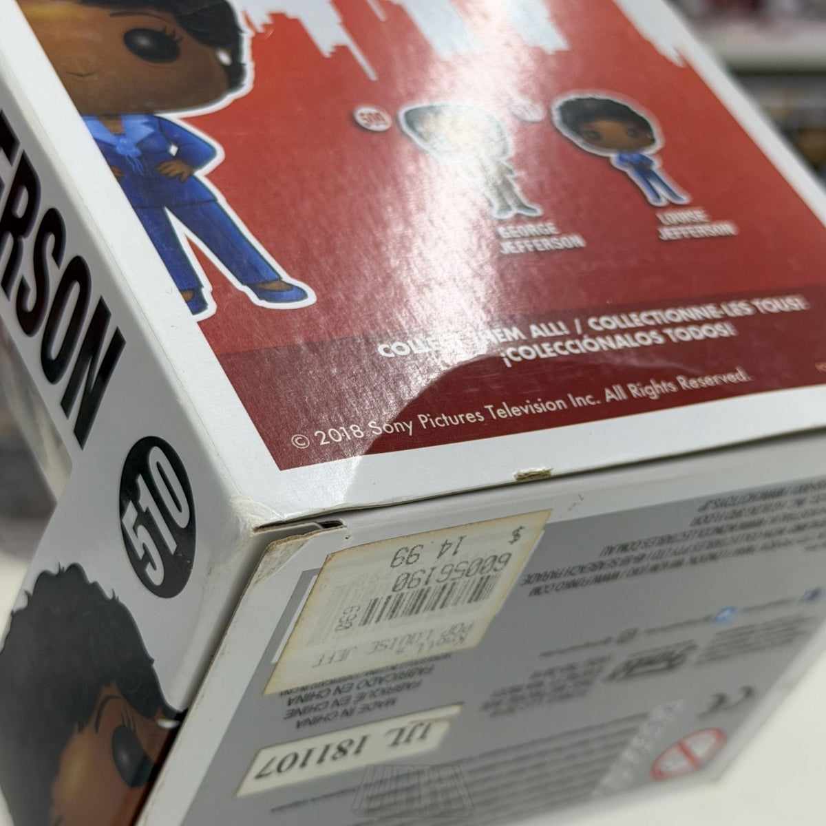 Funko Pop TV The Jeffersons Louise 510 CBS Comedy Sitcom New York Vinyl Figure