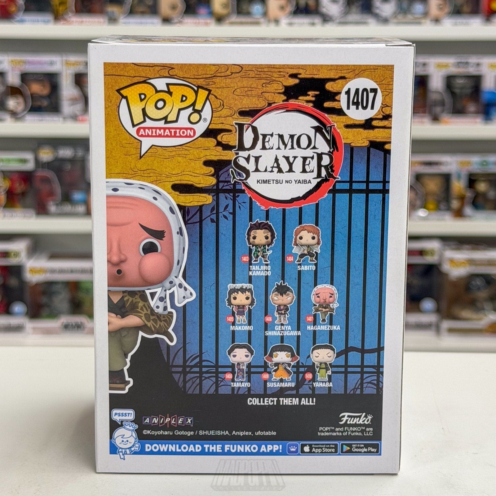 Funko Pop Anime Demon Slayer Kimetsu no Yaiba Haganezuka 1407 Japan Manga Figure