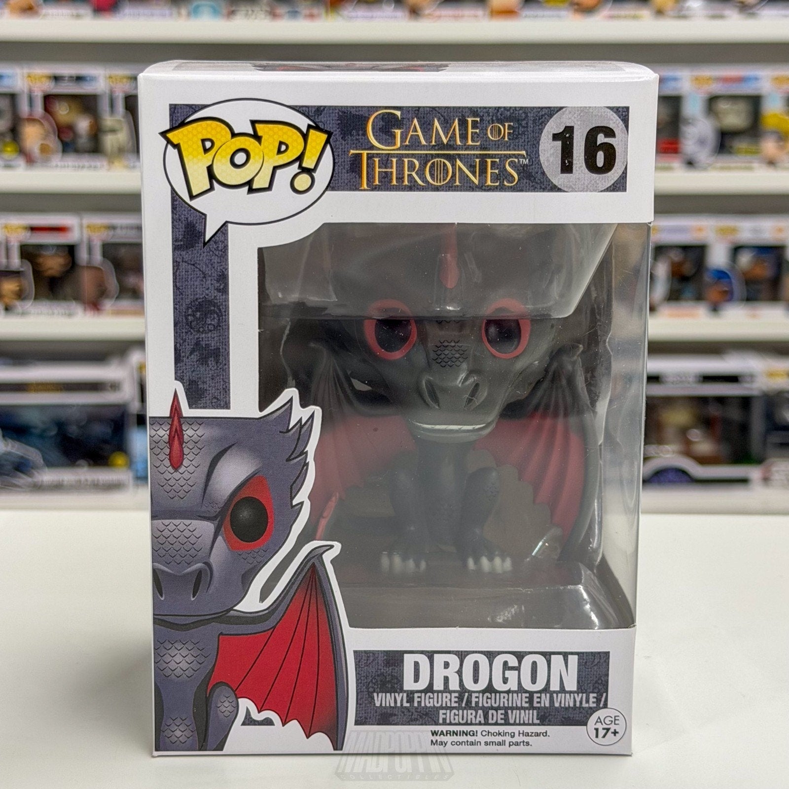Funko Pop TV HBO Game of Thrones Drogon 16 Dragon Vaulted Rare Toy Vinyl Figure