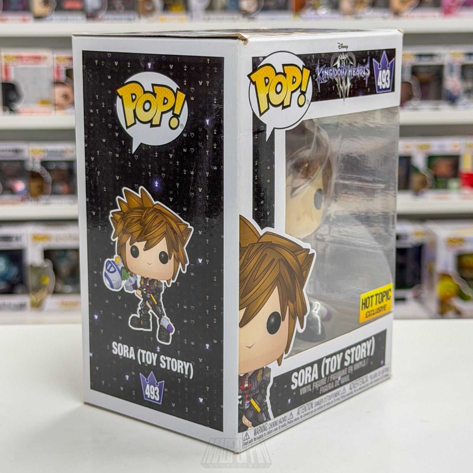 Funko Pop Disney Games Kingdom Hearts Sora Toy Story Hot Topic 493 Vinyl Figure