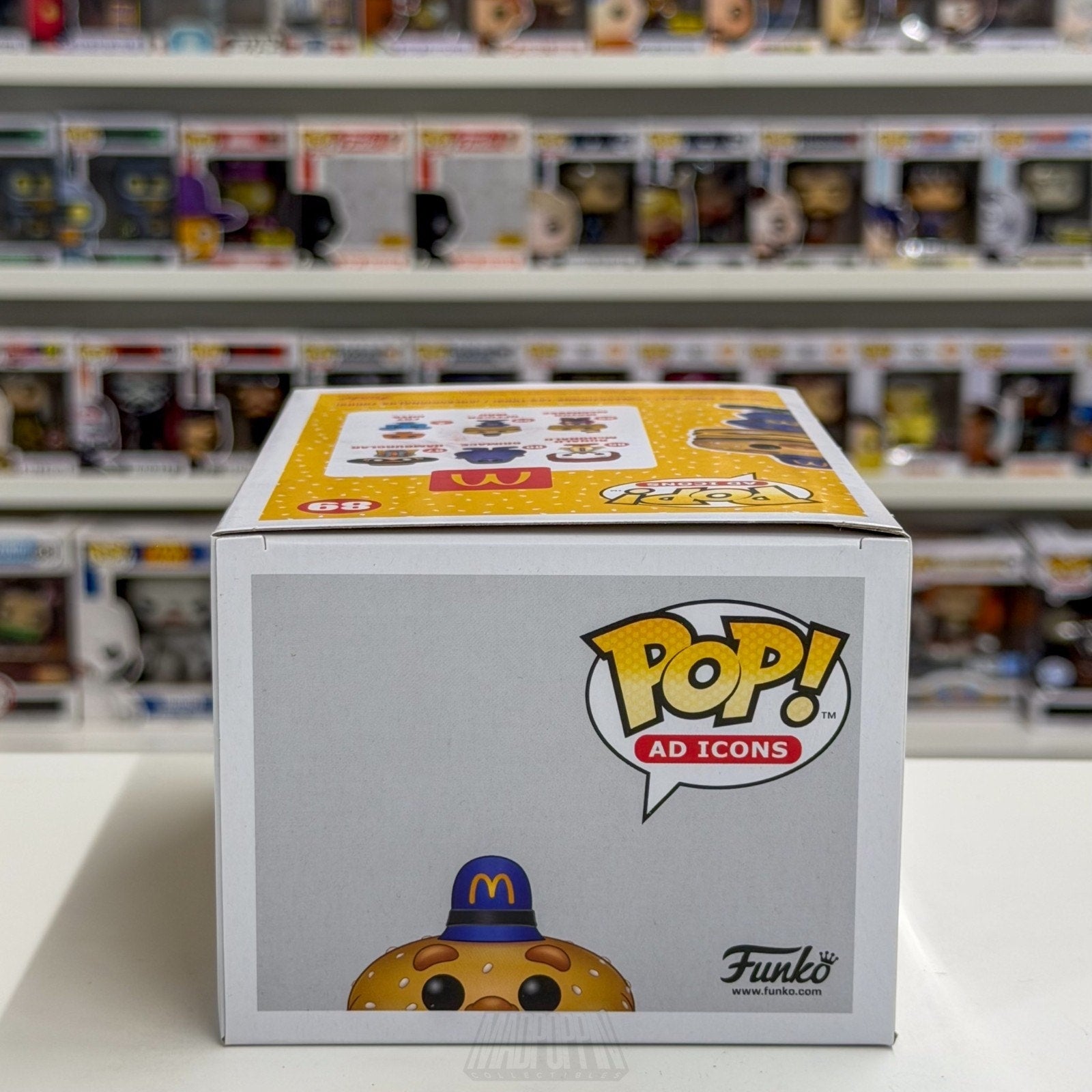 Funko Pop Ad Icons McDonalds Officer Mac 89 Fast Food Restaurant Vinyl Figure