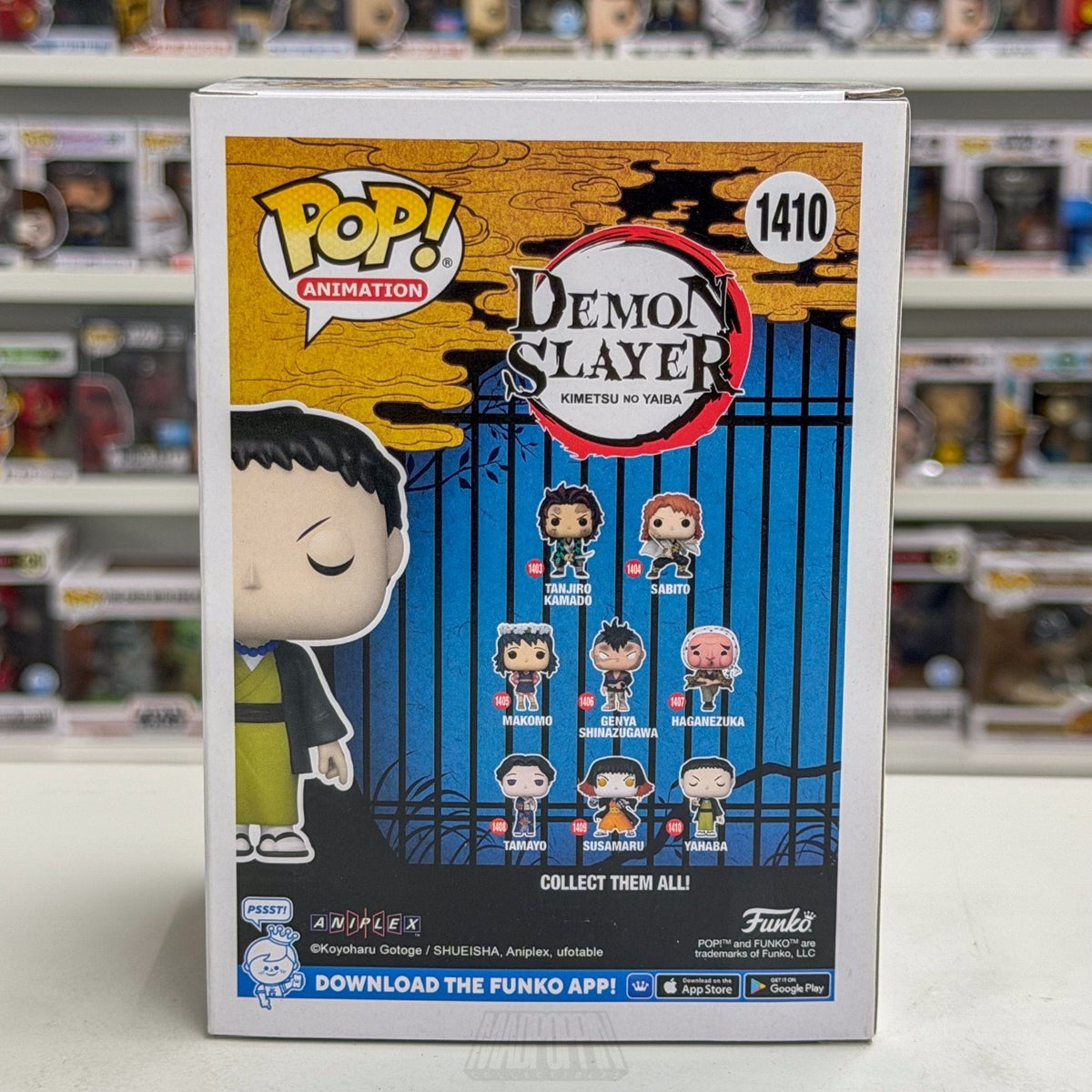 Funko Pop Anime Demon Slayer Kimetsu no Yaiba Yahaba 1410 Japanese Manga Figure