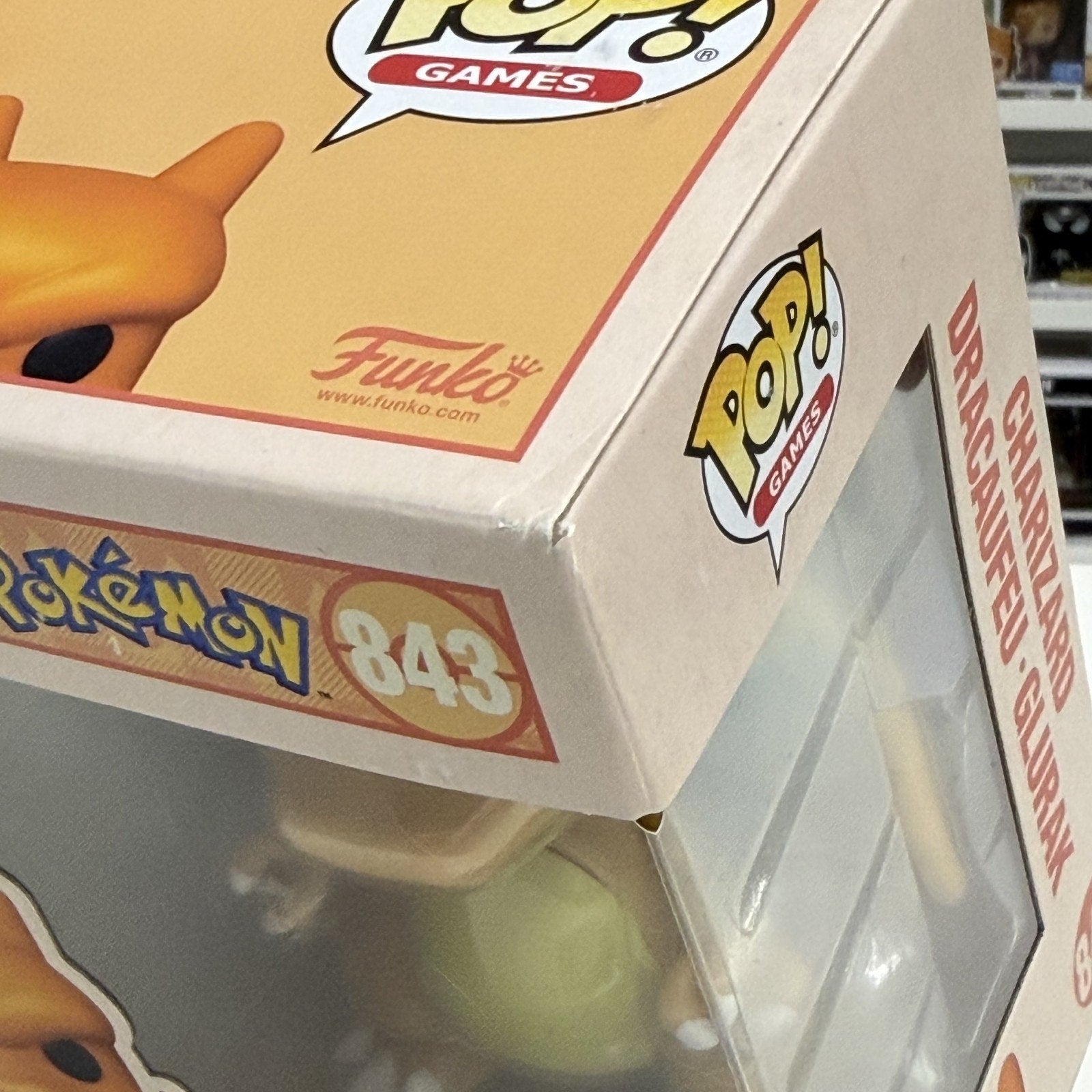 Funko Pop Games Pokemon Charizard Soft Color Target 843 TCG Toy Vinyl Figure