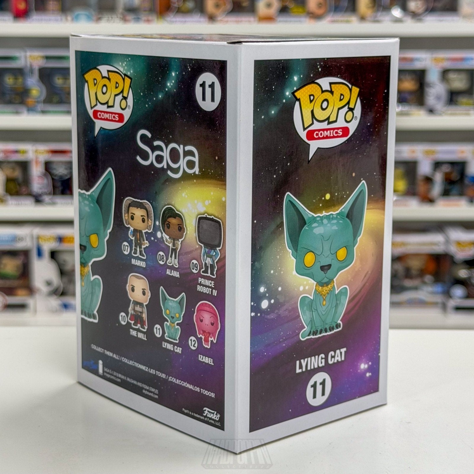Funko Pop Comics Saga Lying Cat Bloody PX Exclusive 11 Fantasy Toy Vinyl Figure