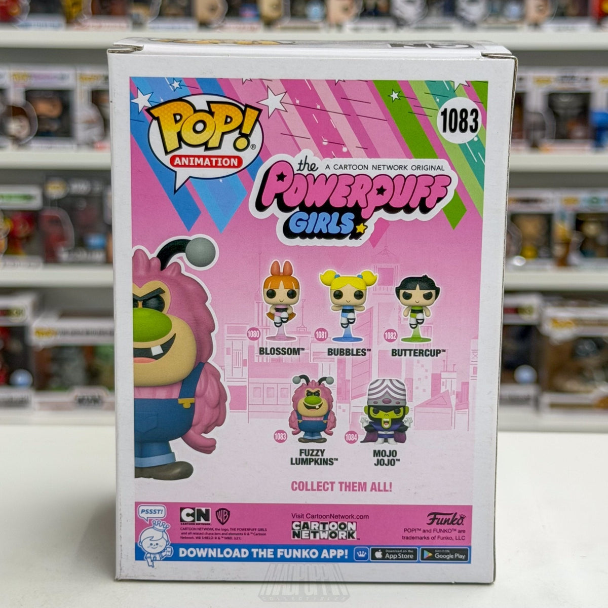Funko Pop Animation Powerpuff Girls Fuzzy Lumpkins 1083 Cartoon Network Figure