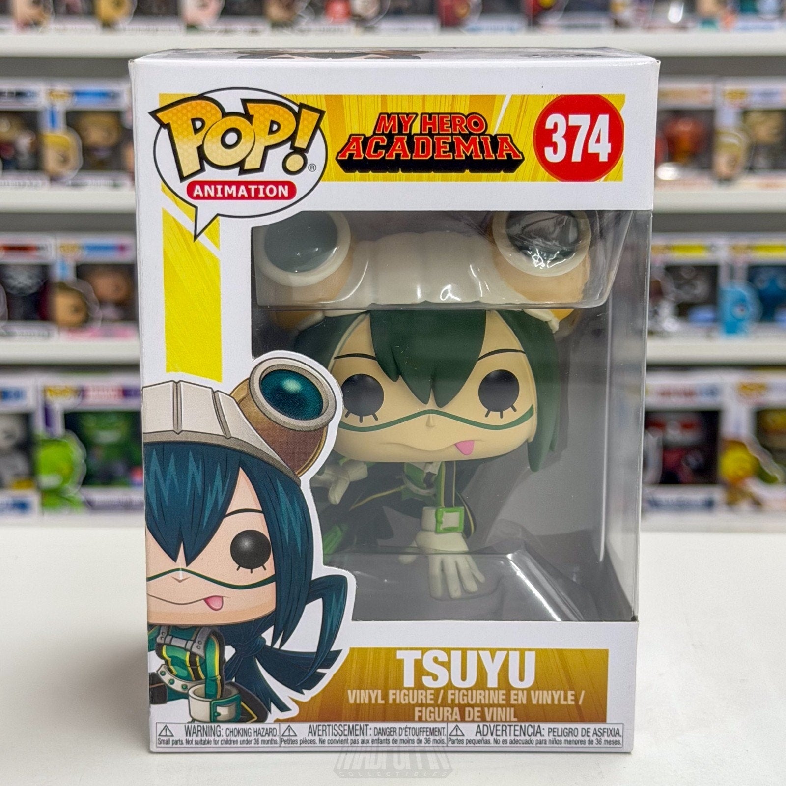 Funko Pop Anime My Hero Academia Tsuyu Froppy 374 Japanese Manga Vinyl Figure