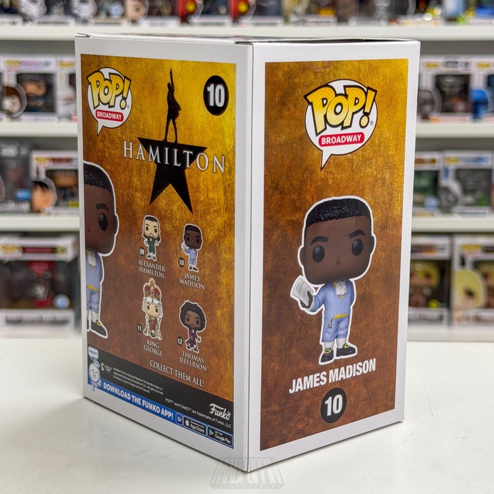 Funko Pop Broadway Hamilton James Madison 10 Musical Grammy Award Vinyl Figure