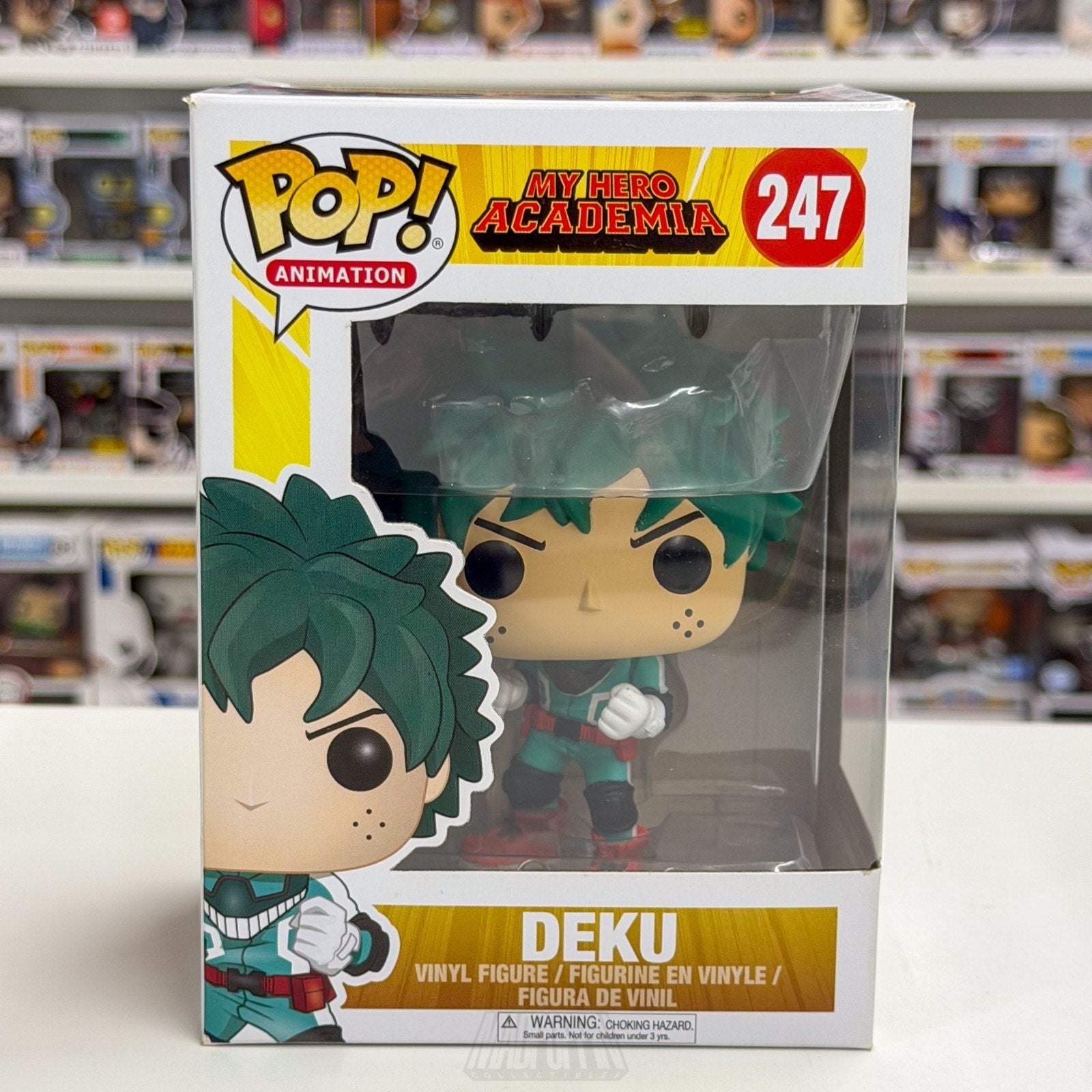 Funko Pop Anime My Hero Academia Deku Izuku Midoriya 247 Japan Manga Toy Figure