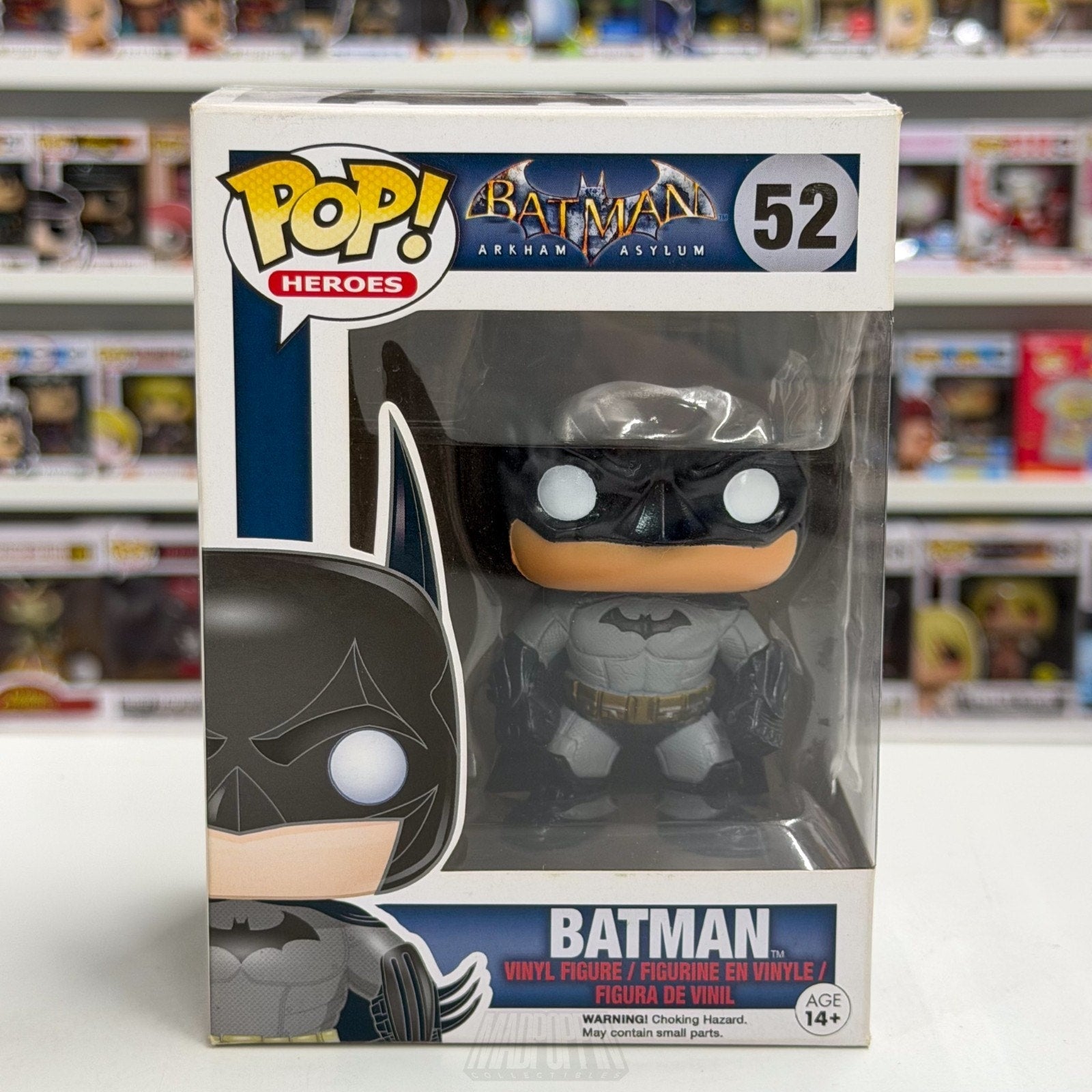Funko Pop DC Heroes Batman Arkham Asylum 52 Gotham City Video Game Vinyl Figure